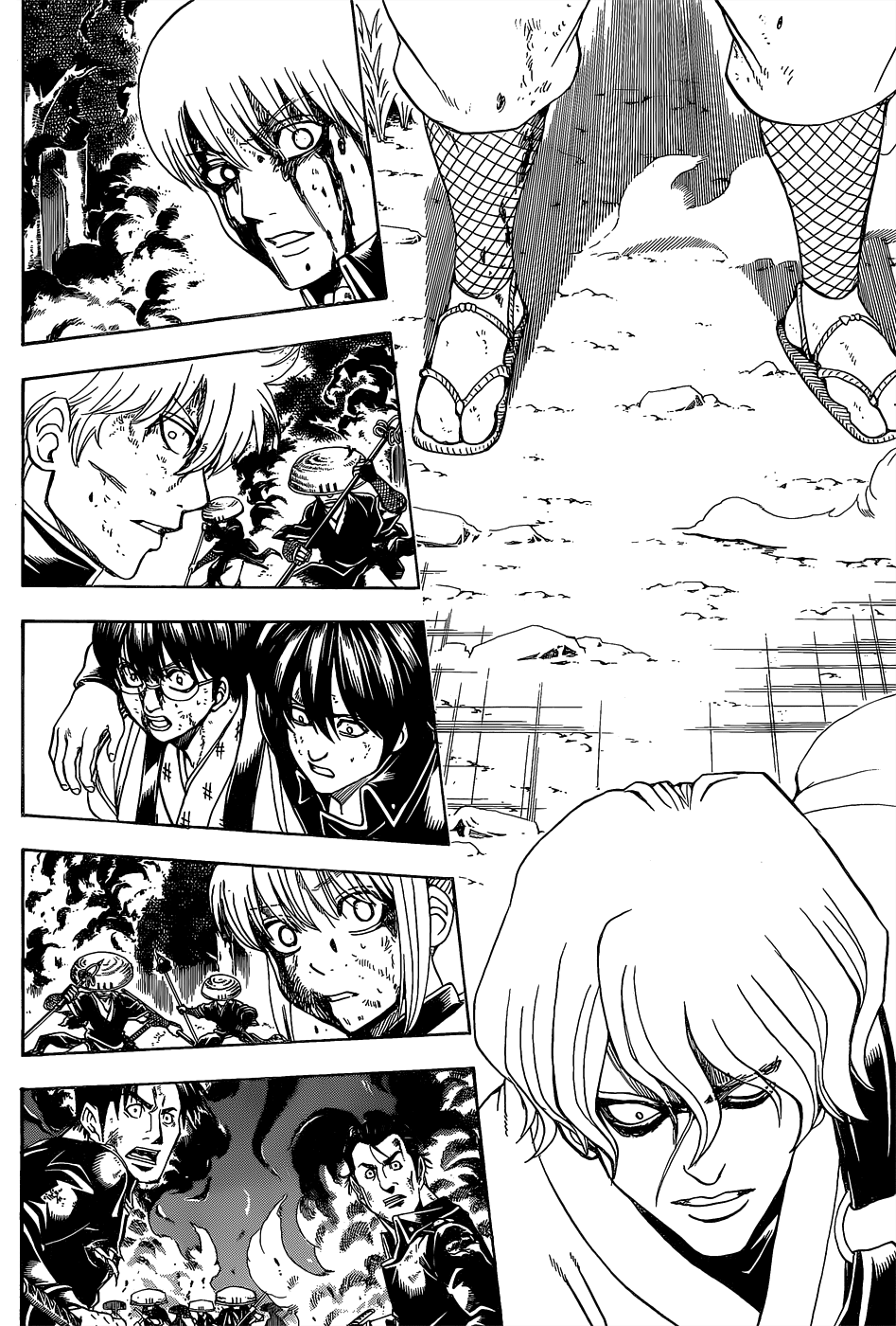Halaman dari Gintama Chapter 548