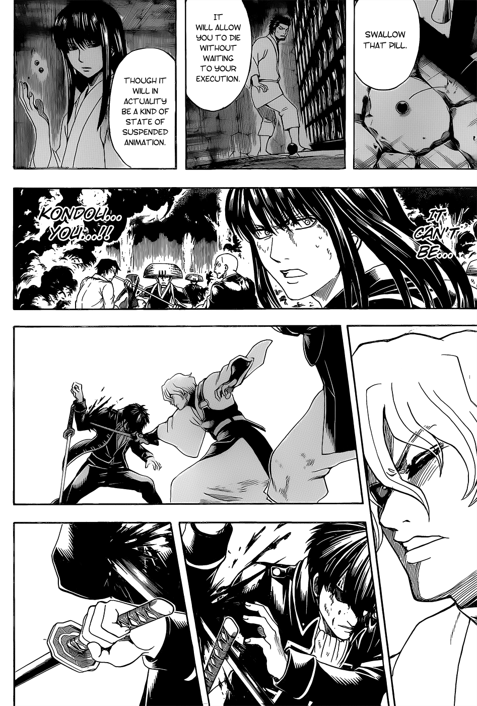 Halaman dari Gintama Chapter 548
