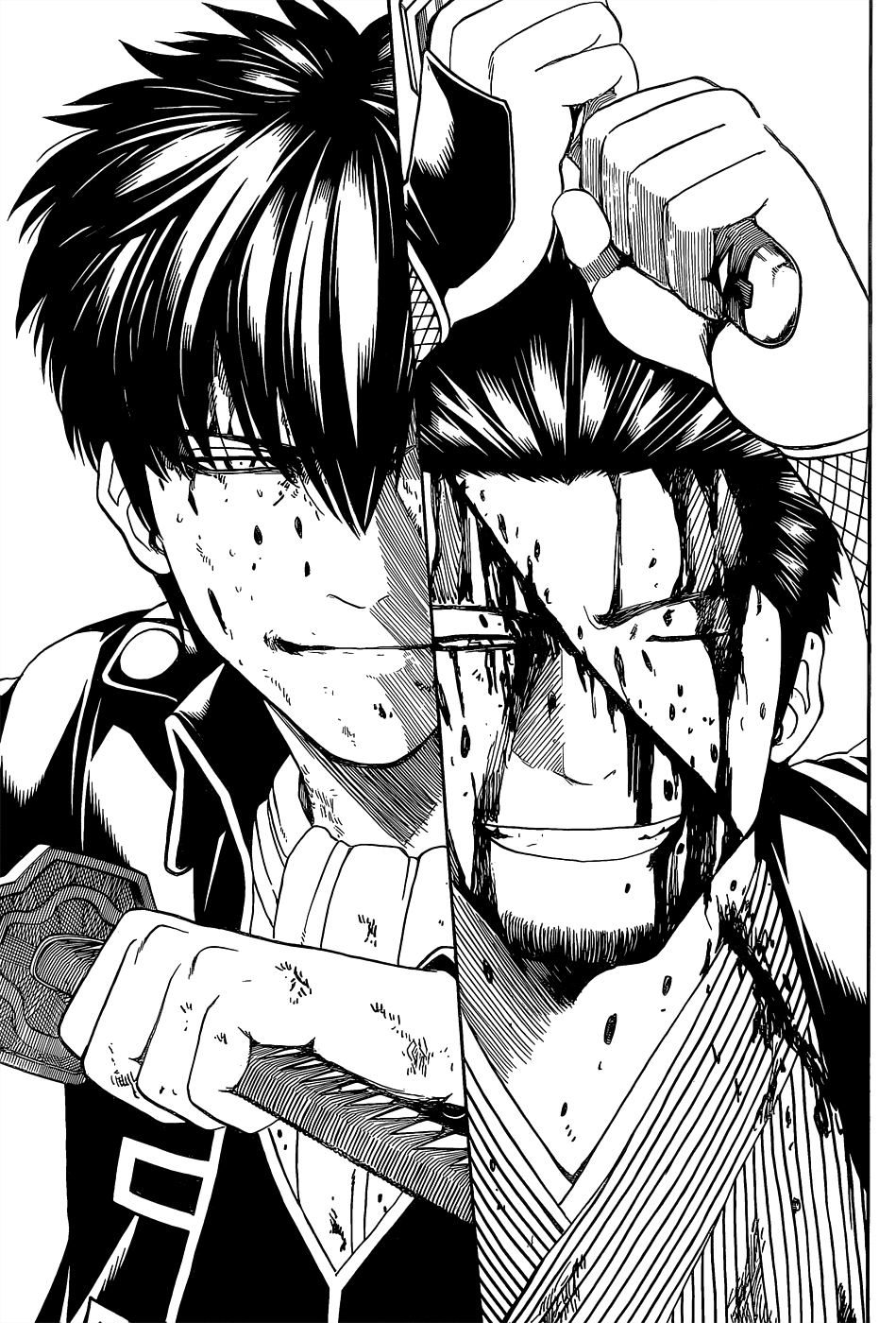 Halaman dari Gintama Chapter 548