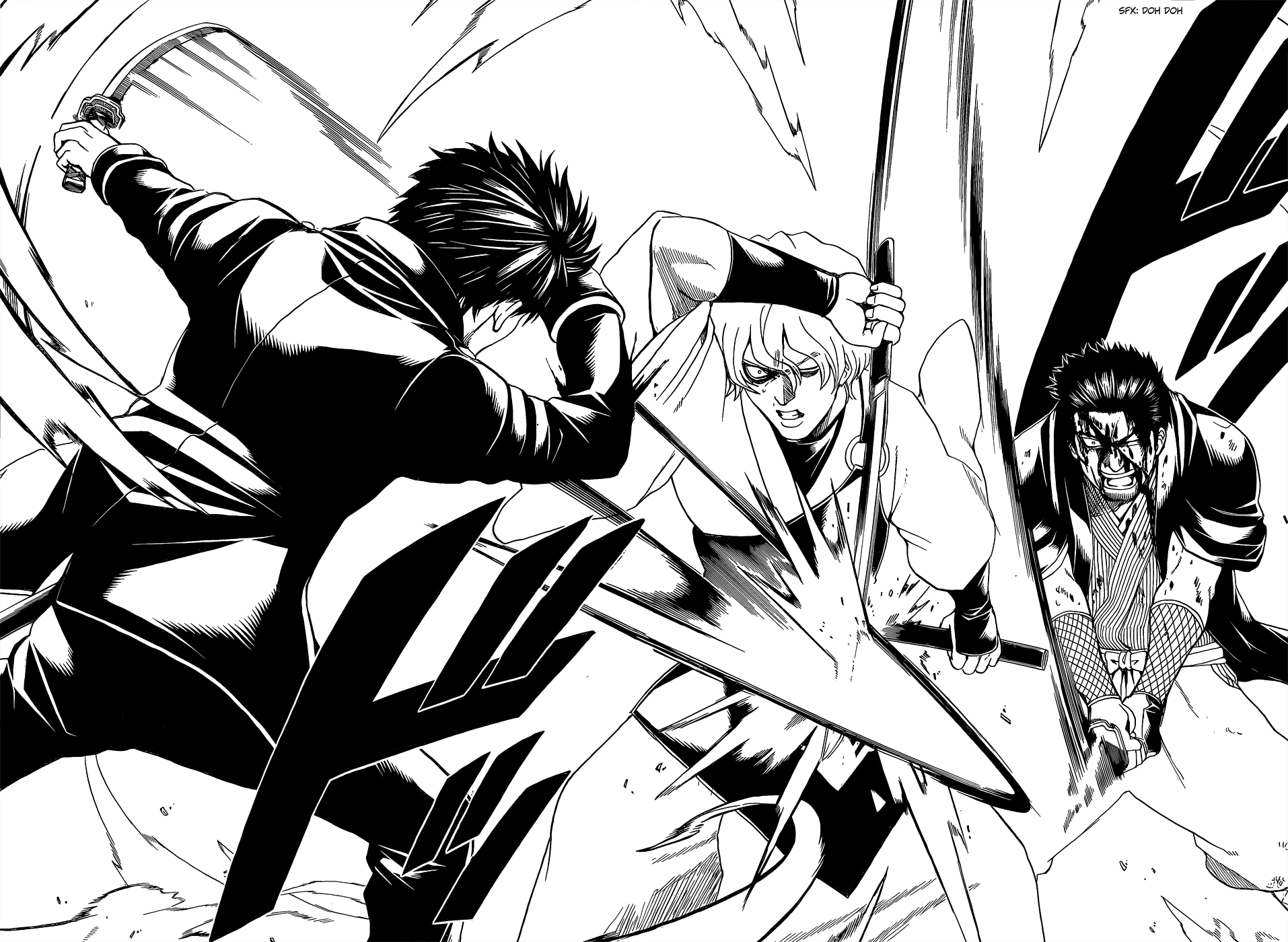 Halaman dari Gintama Chapter 548