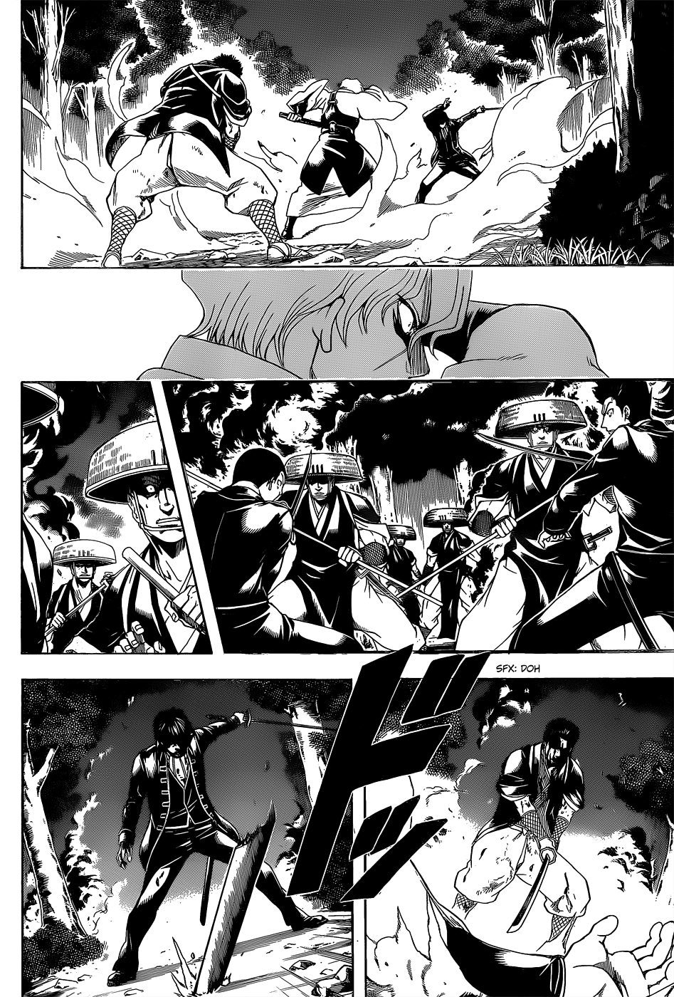 Halaman dari Gintama Chapter 548