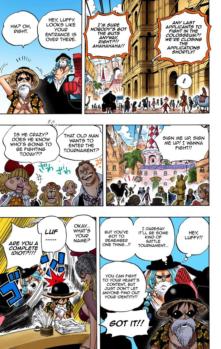 Halaman dari One Piece (Official Colored) Chapter 703
