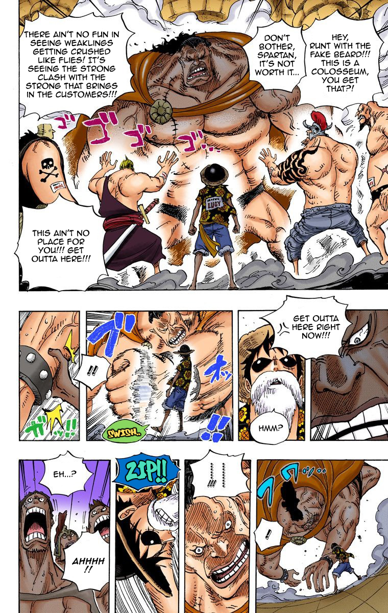 Halaman dari One Piece (Official Colored) Chapter 703