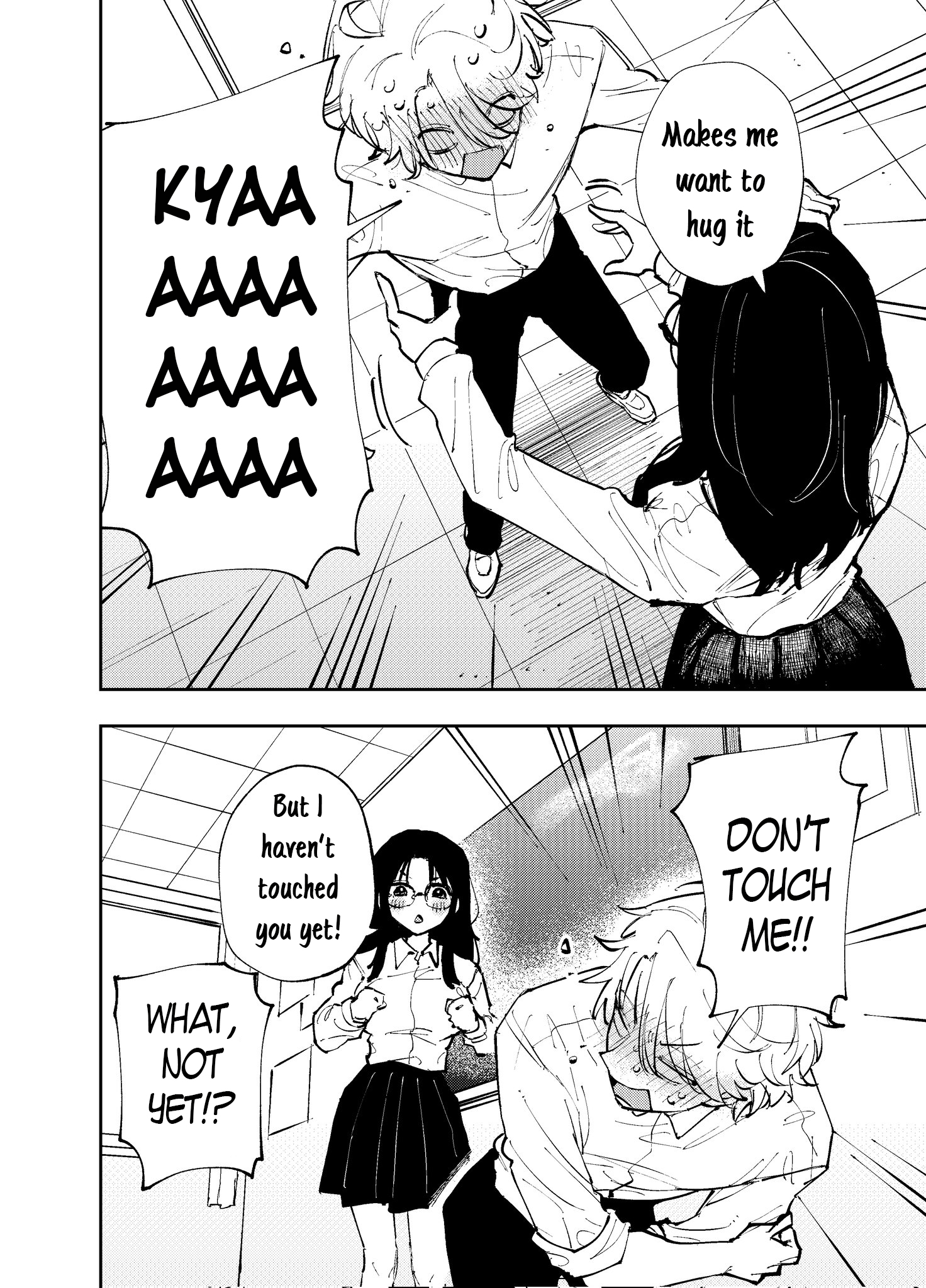 Halaman dari Tonari no Seki no Yatsu ga Souiu Me de Mitekuru Chapter 2
