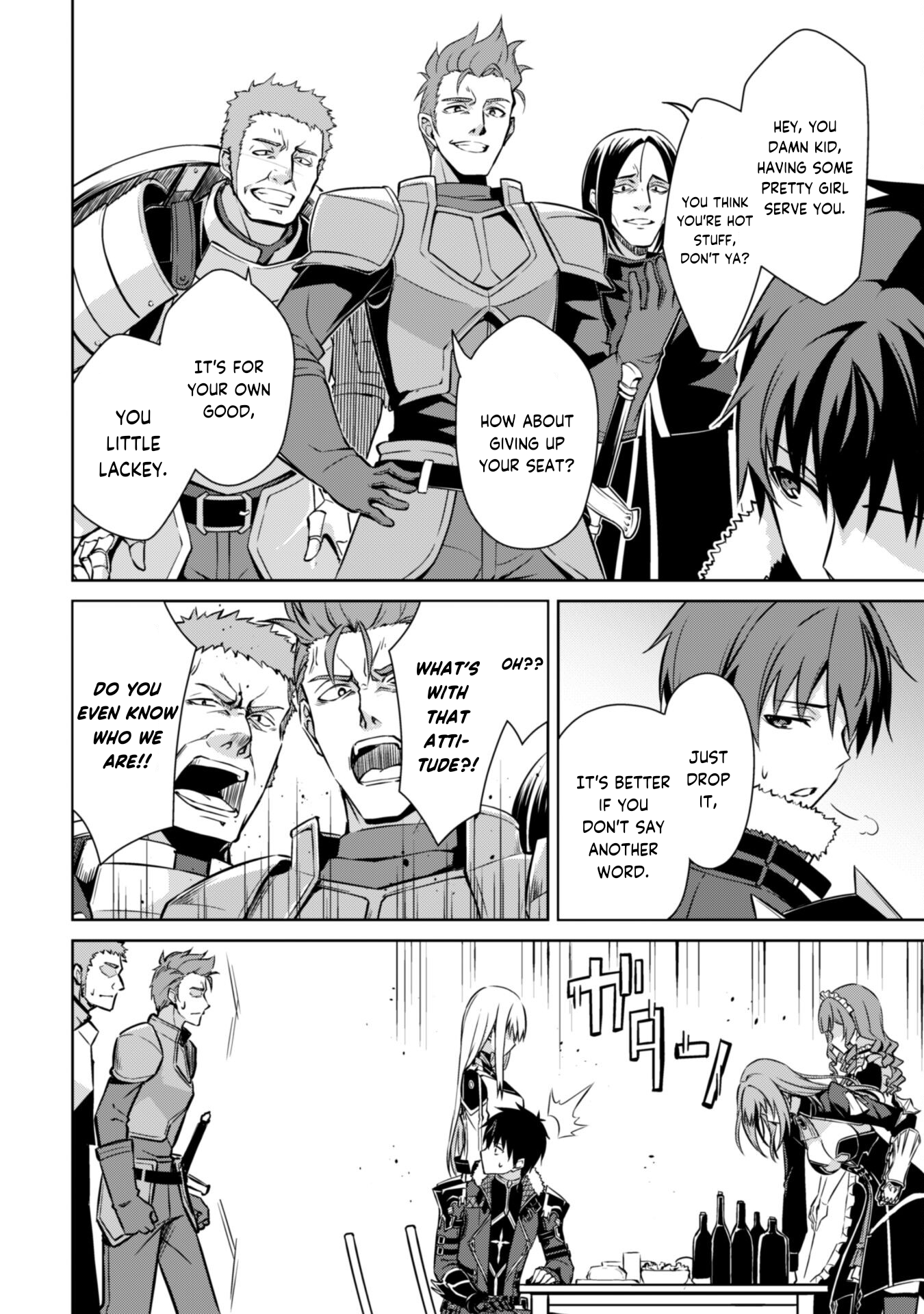 Halaman dari Boushoku no Berserk ~Ore dake Level to Iu Gainen wo Toppa suru~ Chapter 54