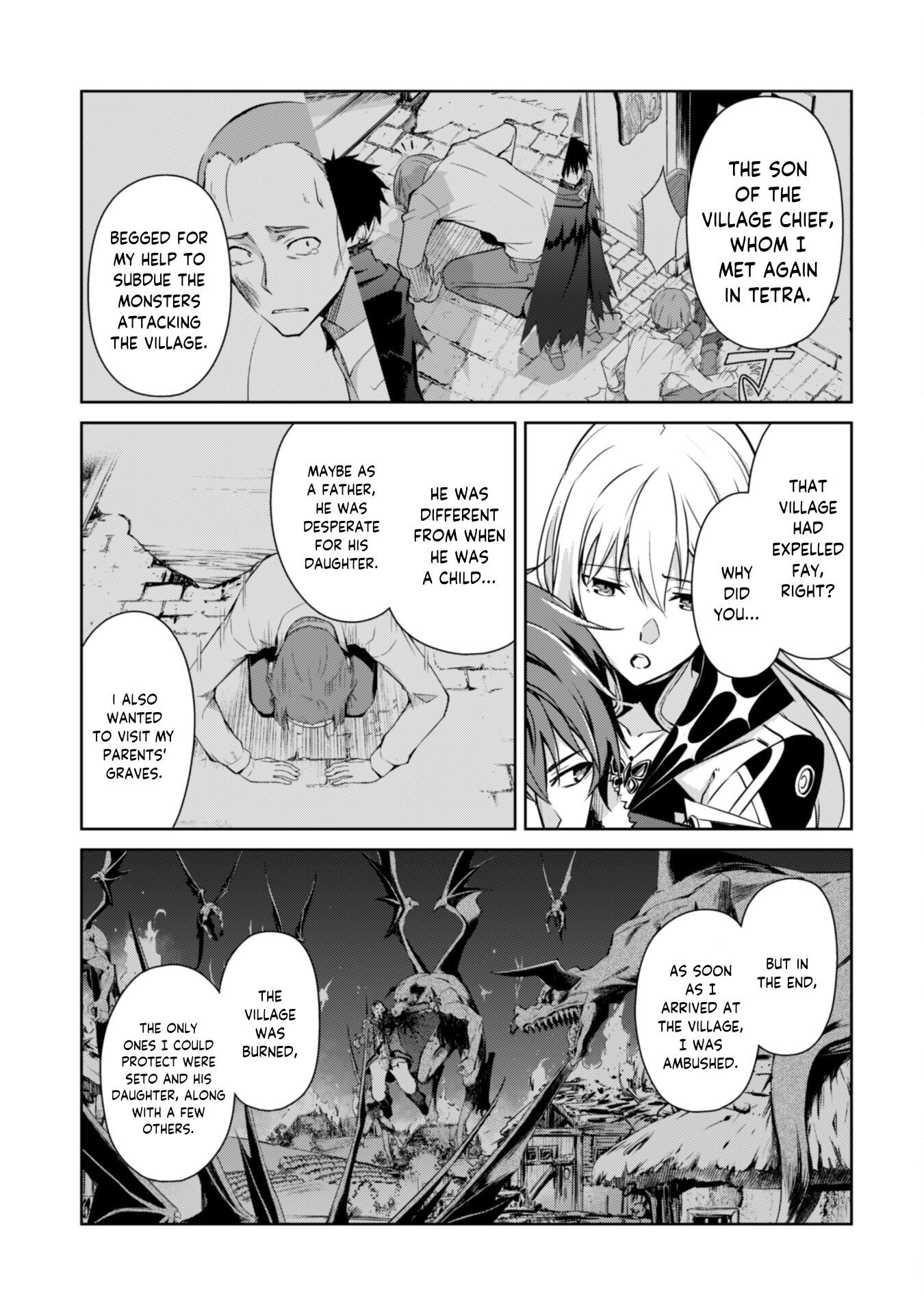 Halaman dari Boushoku no Berserk ~Ore dake Level to Iu Gainen wo Toppa suru~ Chapter 54