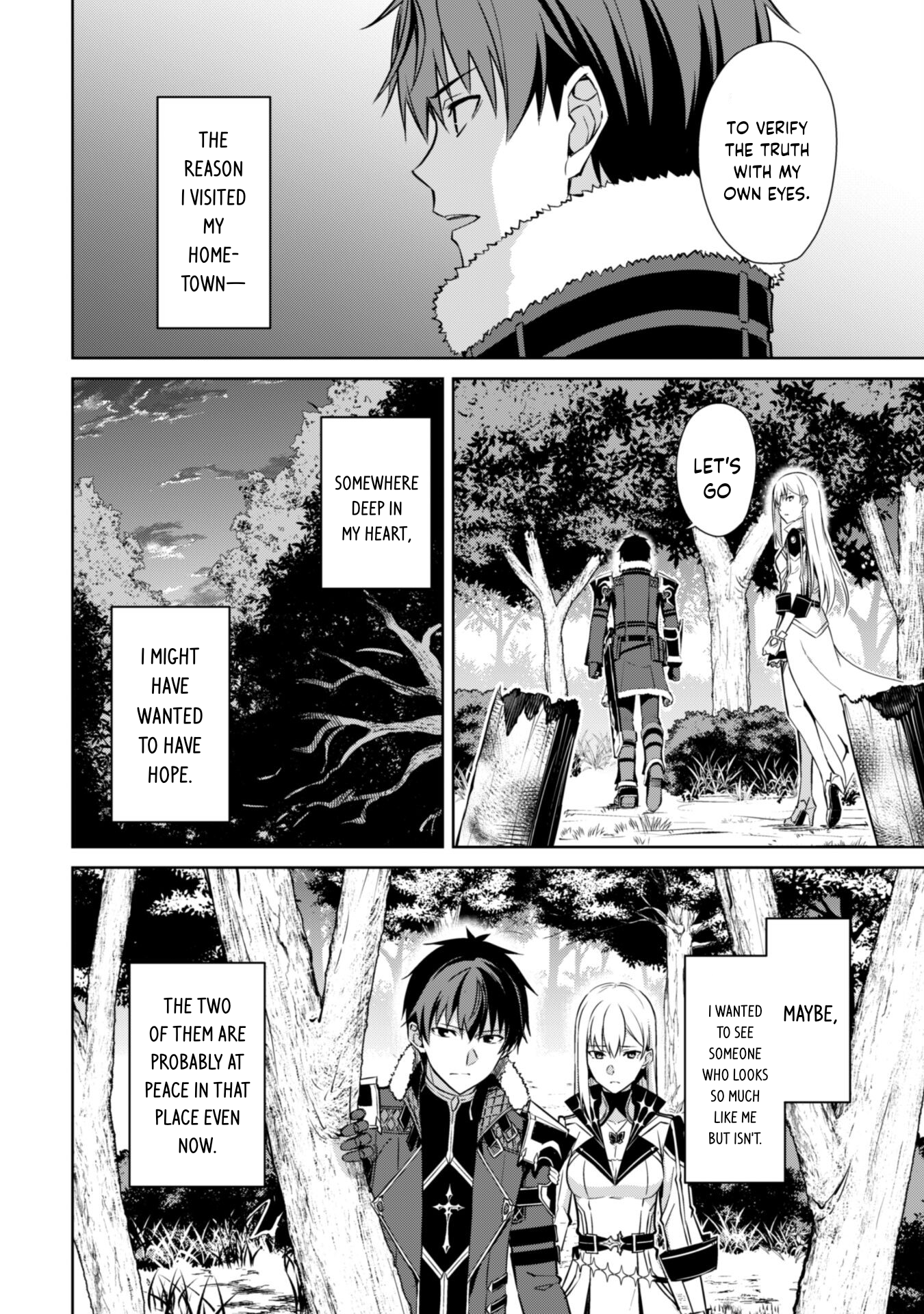 Halaman dari Boushoku no Berserk ~Ore dake Level to Iu Gainen wo Toppa suru~ Chapter 54