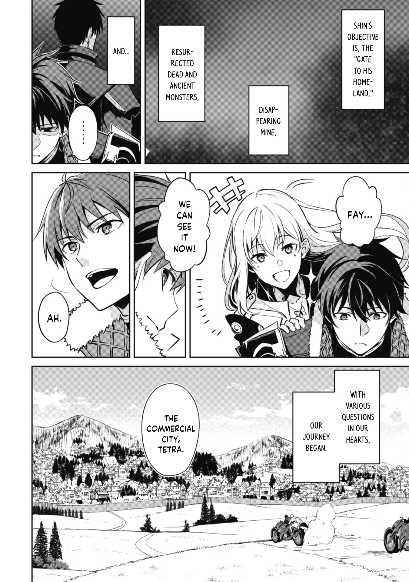 Halaman dari Boushoku no Berserk ~Ore dake Level to Iu Gainen wo Toppa suru~ Chapter 54