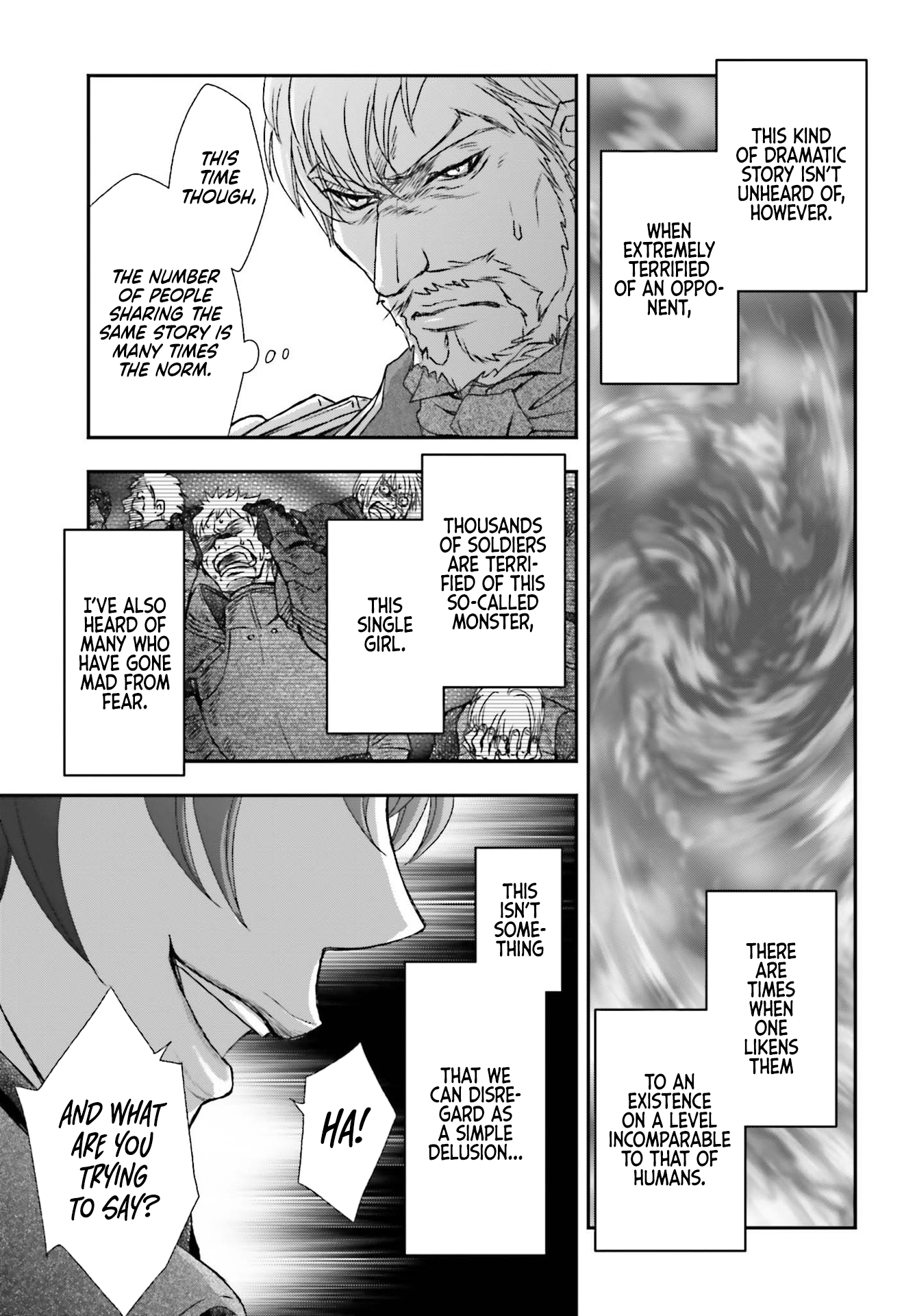 Shinigami ni Sodaterareta Shoujo wa Shikkoku no Tsurugi o Mune ni Idaku Chapter 19 Page 24