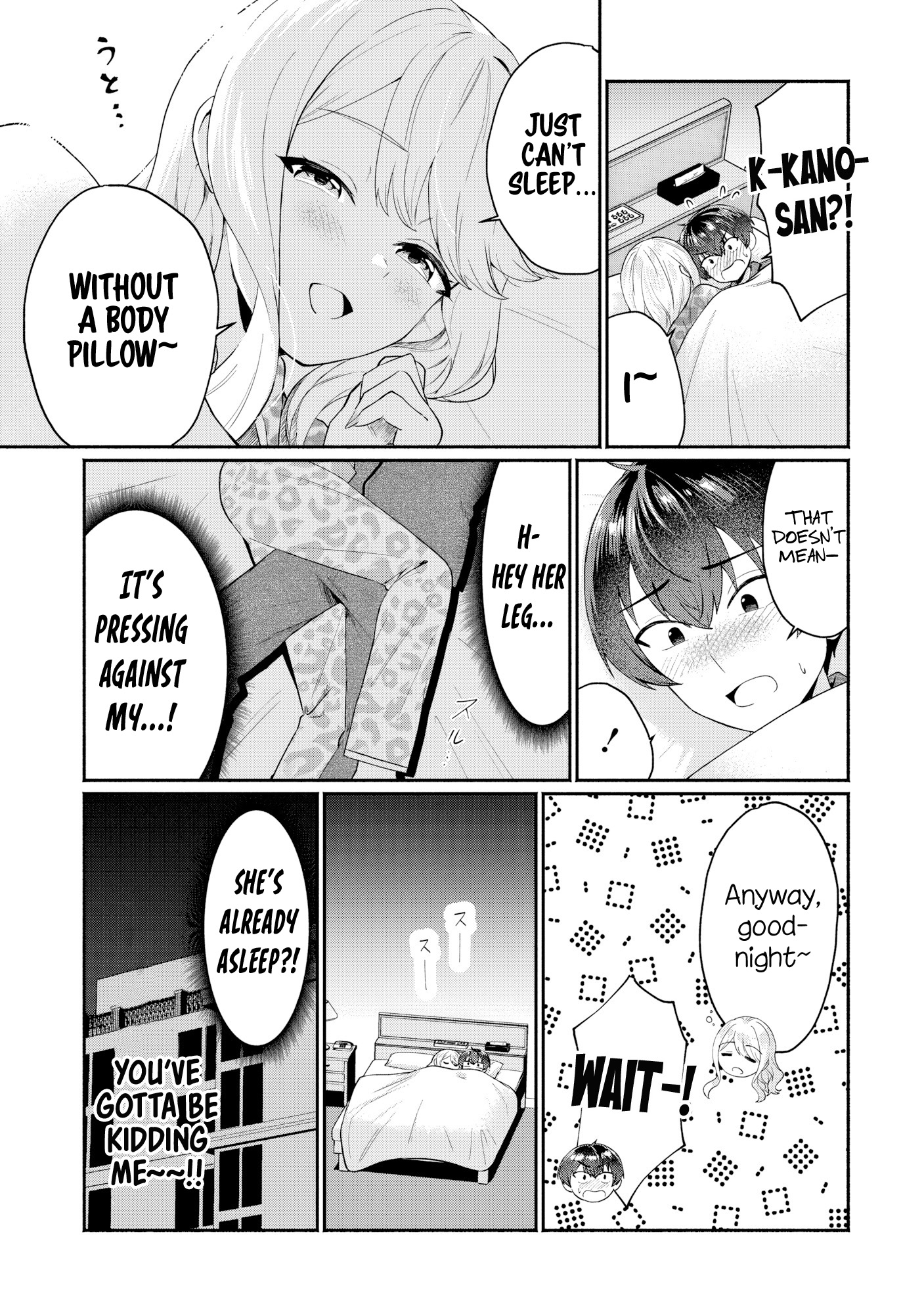 Halaman dari Douyara Ore wa Imadoki Gal na Toshiue Osananajimi kara Gekiomo Kanjou wo Mukerareteiru Rashii Chapter 5