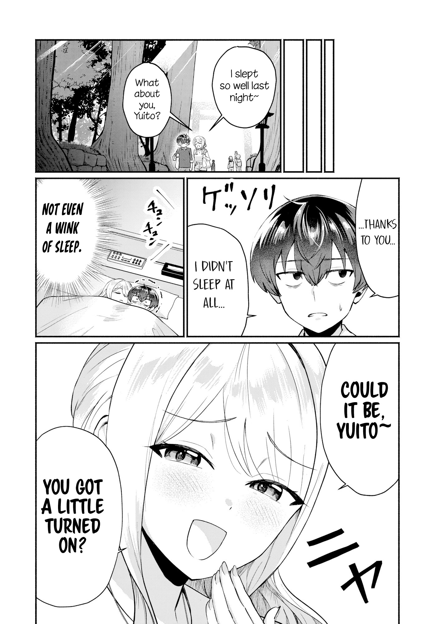 Halaman dari Douyara Ore wa Imadoki Gal na Toshiue Osananajimi kara Gekiomo Kanjou wo Mukerareteiru Rashii Chapter 5