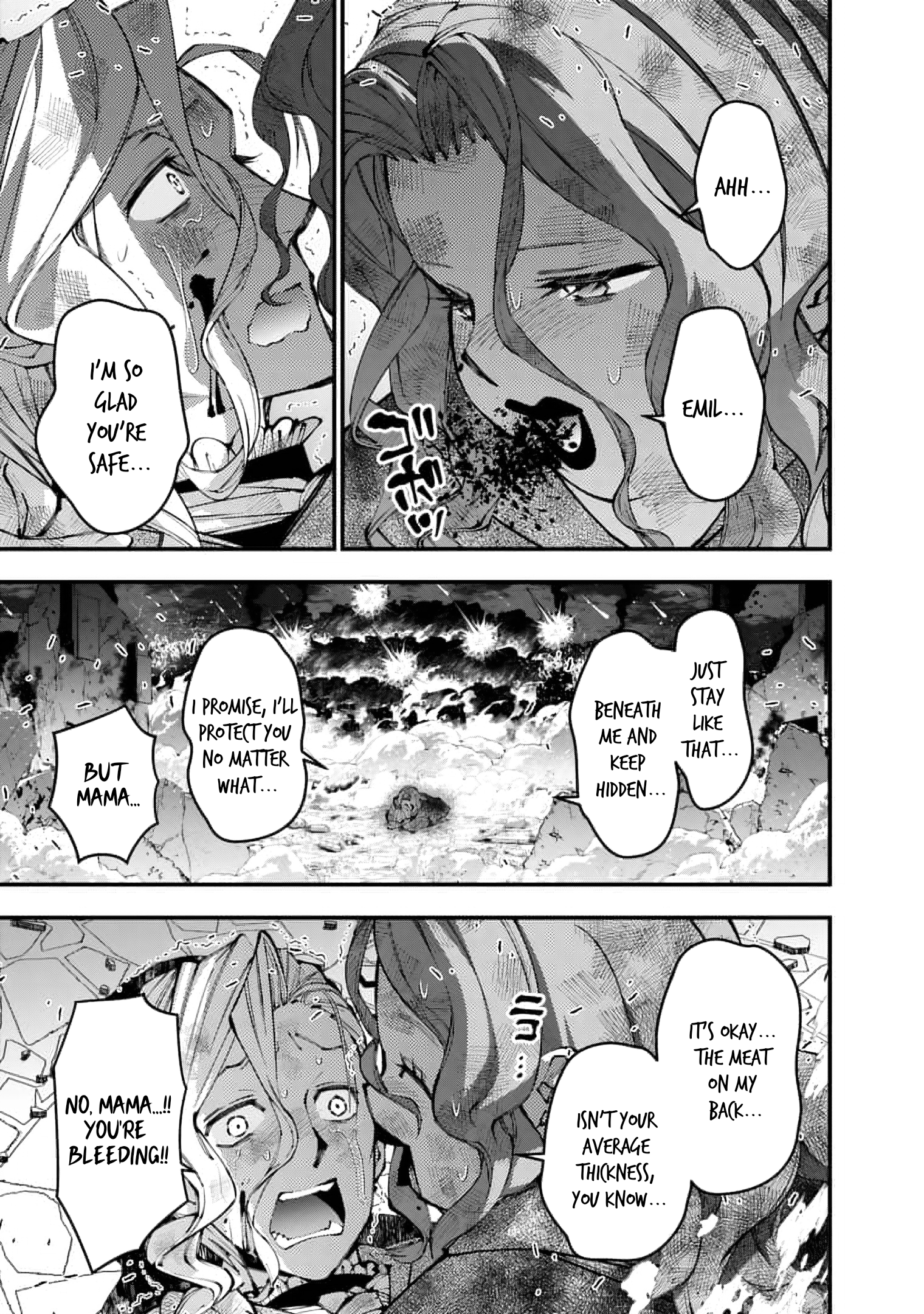 Halaman dari Fukushuu o Koinegau Saikyou Yuusha wa, Yami no Chikara de Senmetsu Musou Suru Chapter 117