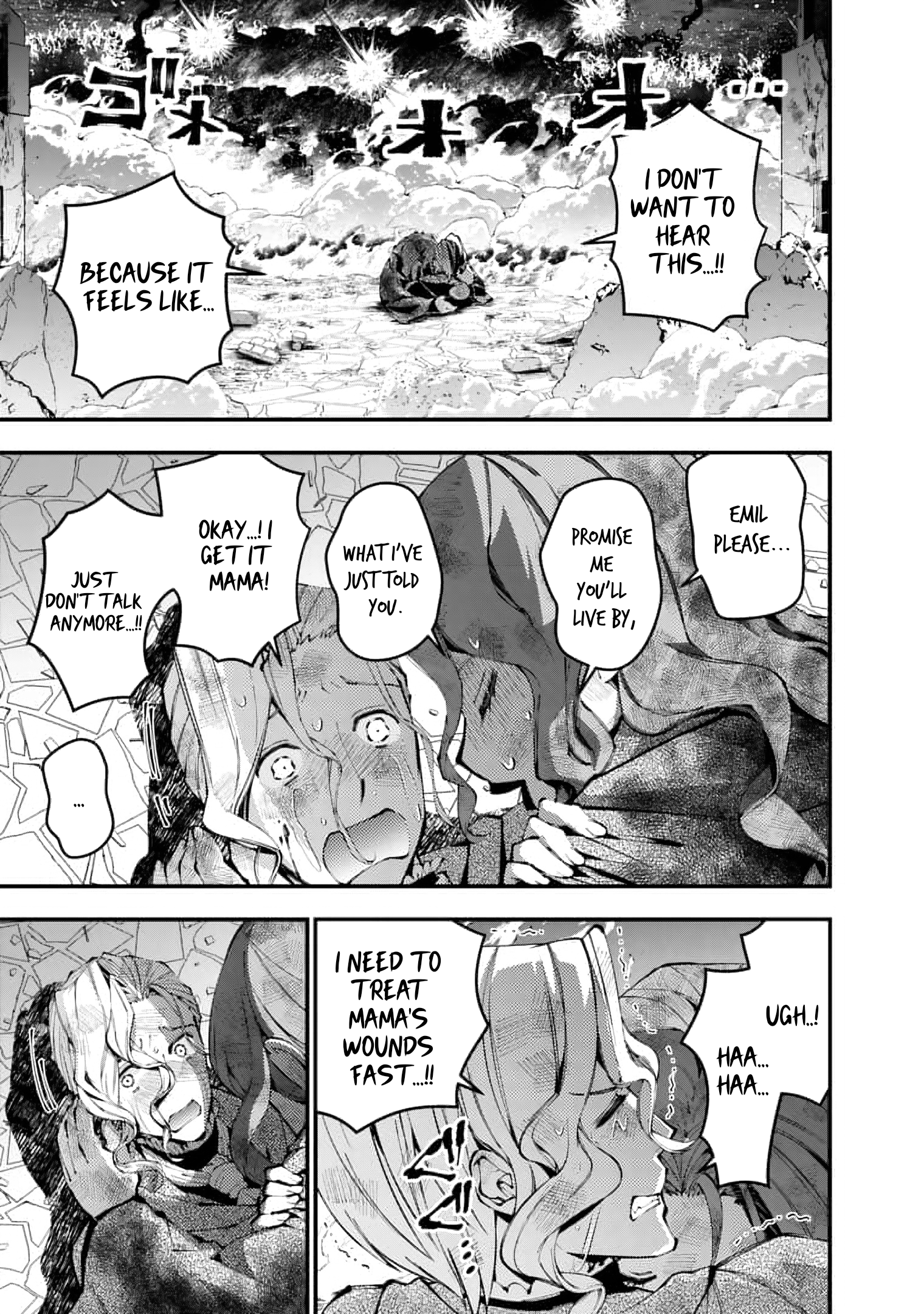 Halaman dari Fukushuu o Koinegau Saikyou Yuusha wa, Yami no Chikara de Senmetsu Musou Suru Chapter 117