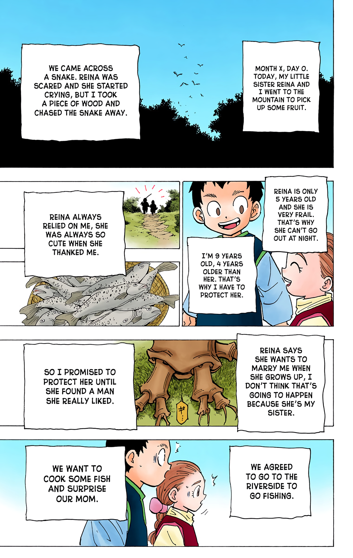 Halaman dari HUNTER x HUNTER (Official Colored) Chapter 187