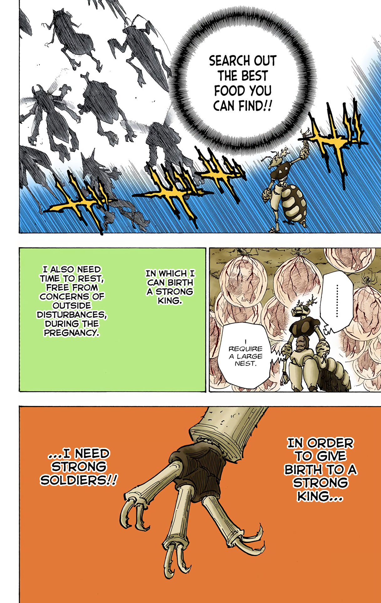 Halaman dari HUNTER x HUNTER (Official Colored) Chapter 187