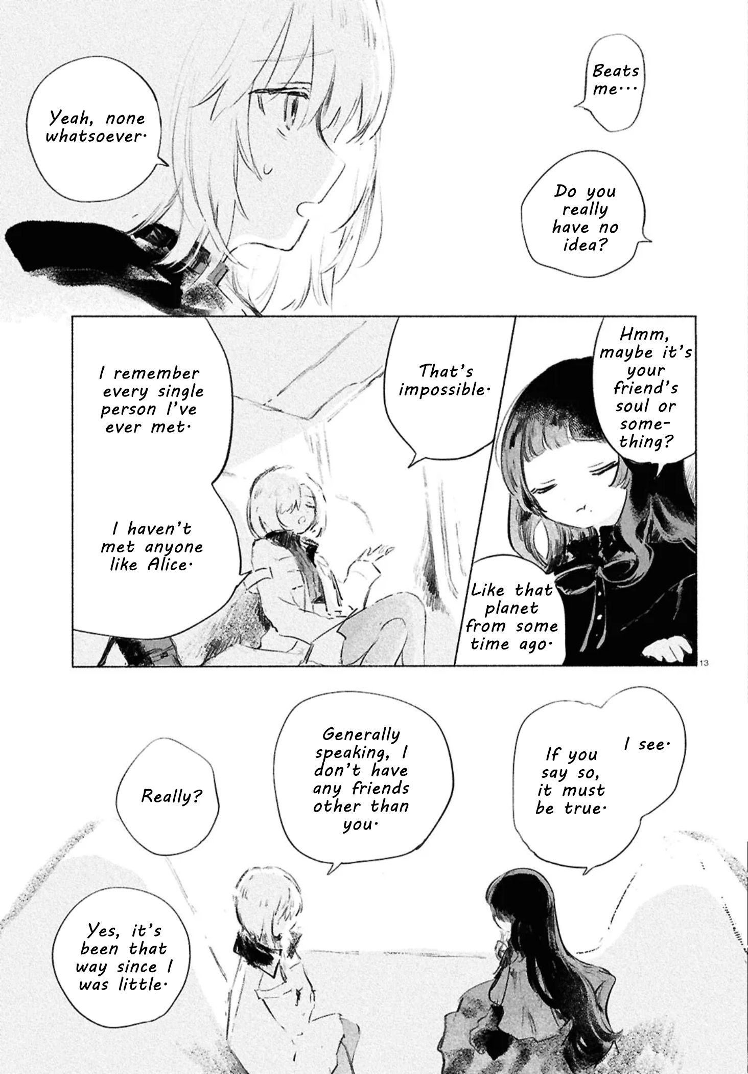 Shoujo Seikan Hyouryuuki Chapter 10.1 Page 12