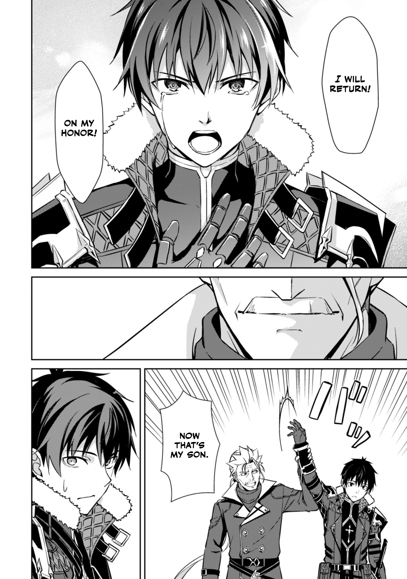 Halaman dari Boushoku no Berserk ~Ore dake Level to Iu Gainen wo Toppa suru~ Chapter 53