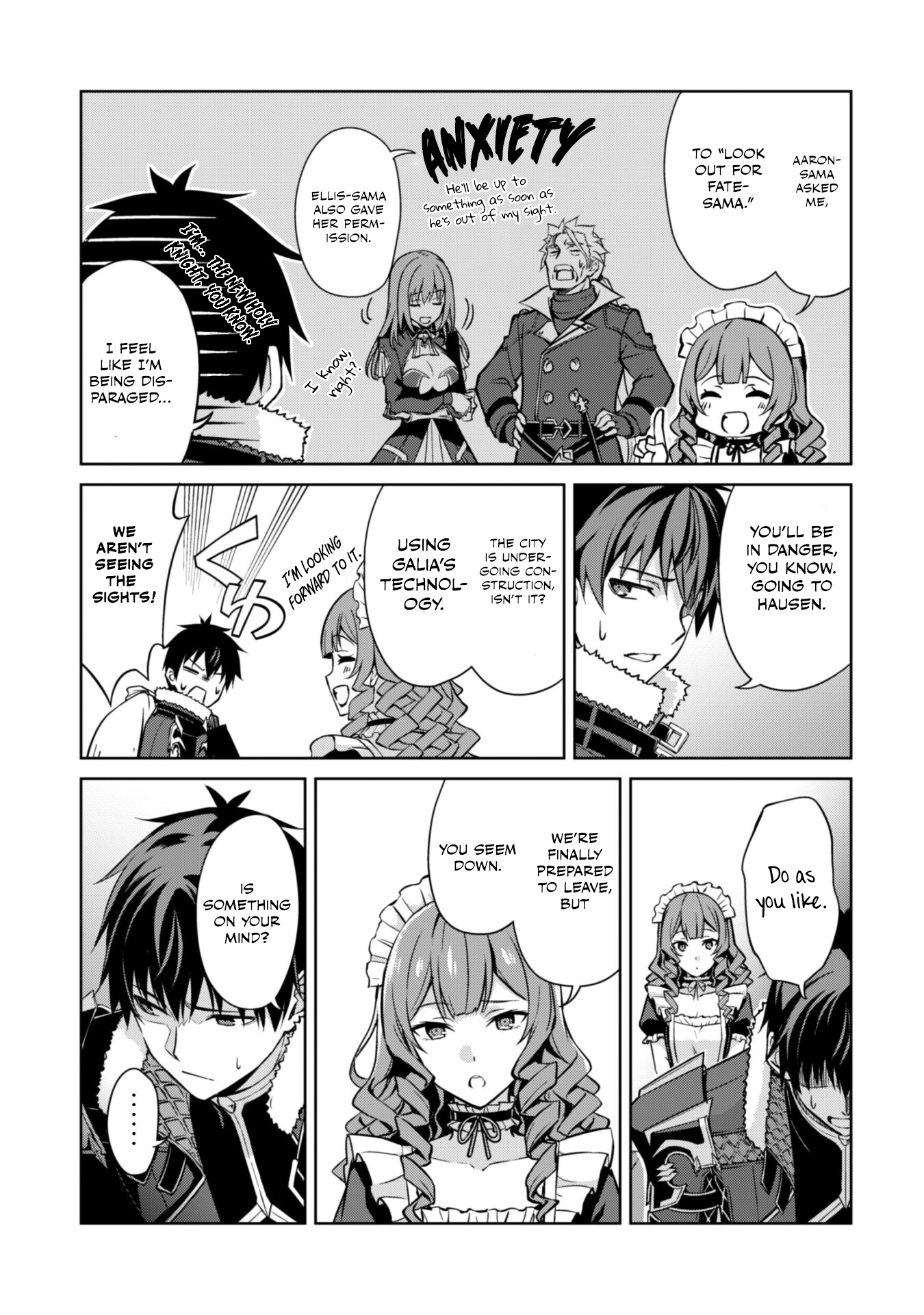 Halaman dari Boushoku no Berserk ~Ore dake Level to Iu Gainen wo Toppa suru~ Chapter 53