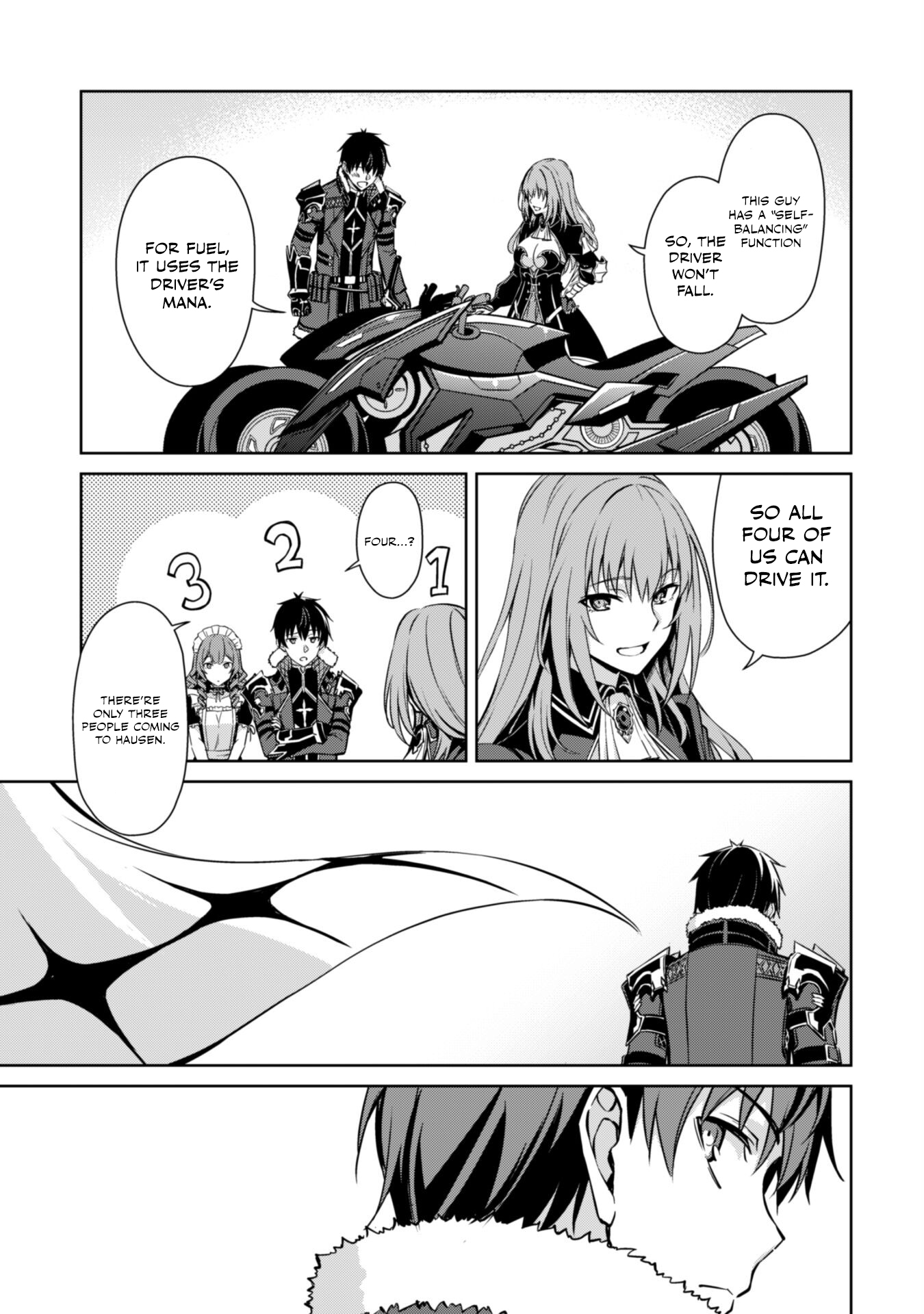 Halaman dari Boushoku no Berserk ~Ore dake Level to Iu Gainen wo Toppa suru~ Chapter 53