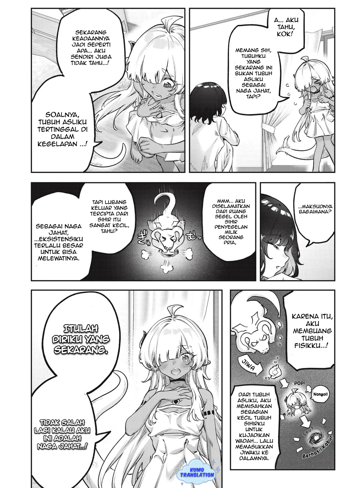 3000-nen Fuuin Sareshi Jaryuu-chan to Tomodachi ni Narimashita Chapter 6 - halaman 7