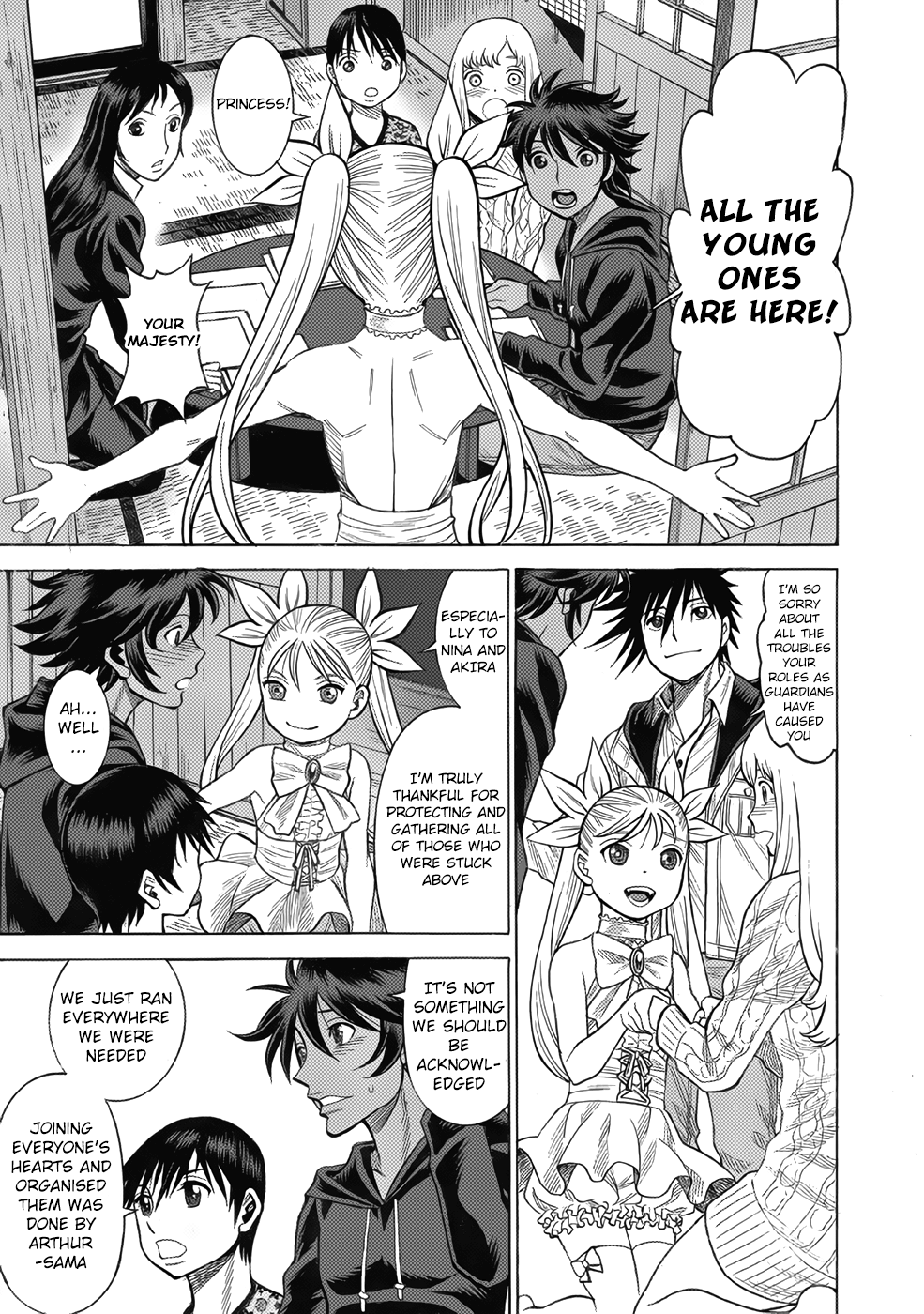 Halaman dari Dance in the Vampire Bund A.S.O. Chapter 12