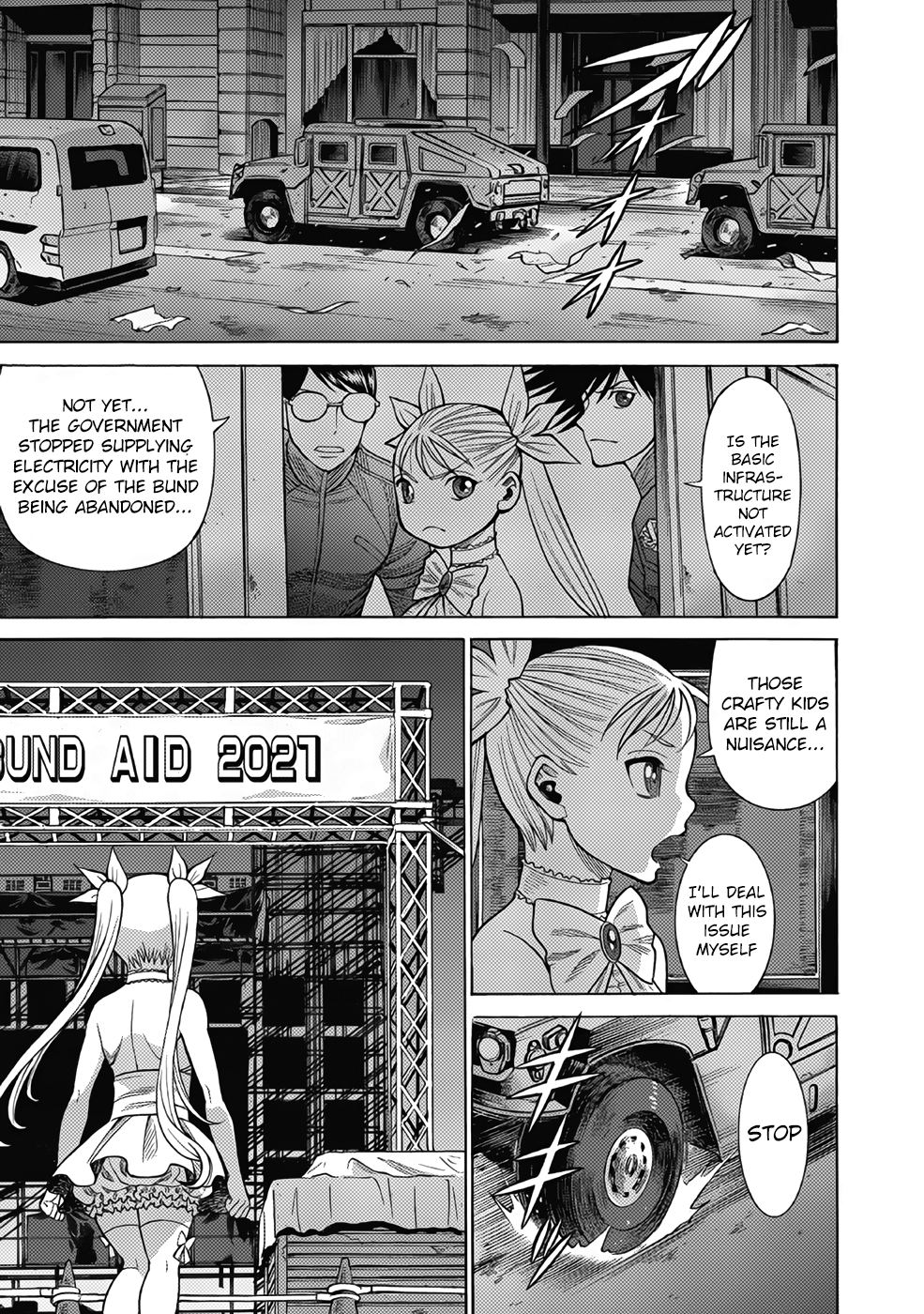 Halaman dari Dance in the Vampire Bund A.S.O. Chapter 12