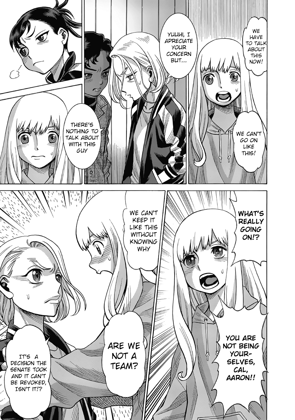 Halaman dari Dance in the Vampire Bund A.S.O. Chapter 12
