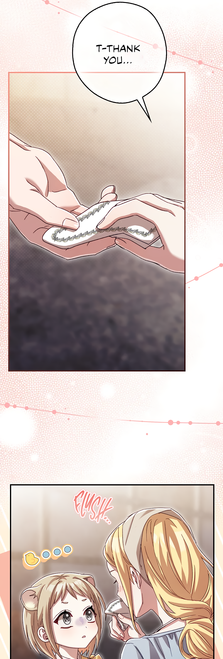 Halaman dari Cinderella's Pocket-Sized Protector Chapter 4