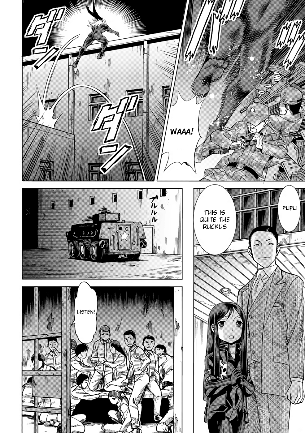 Halaman dari Dance in the Vampire Bund A.S.O. Chapter 31