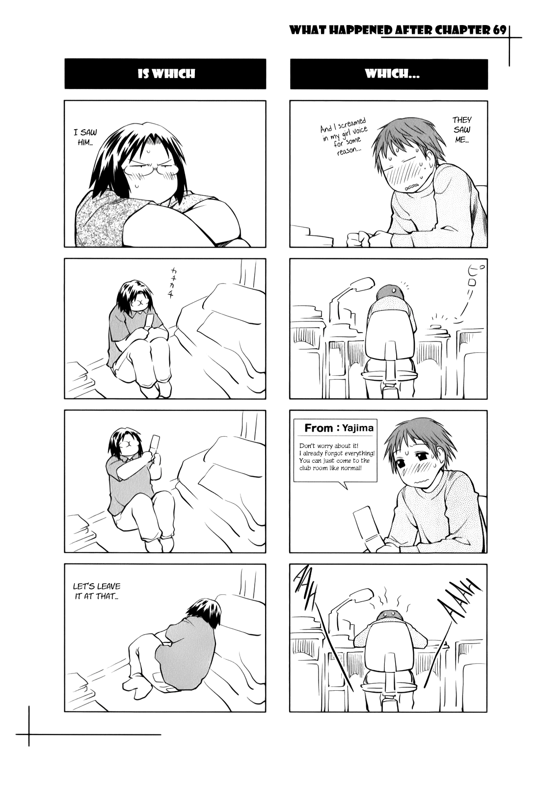 Halaman dari Genshiken Nidaime - The Society for the Study of Modern Visual Culture II Chapter 69