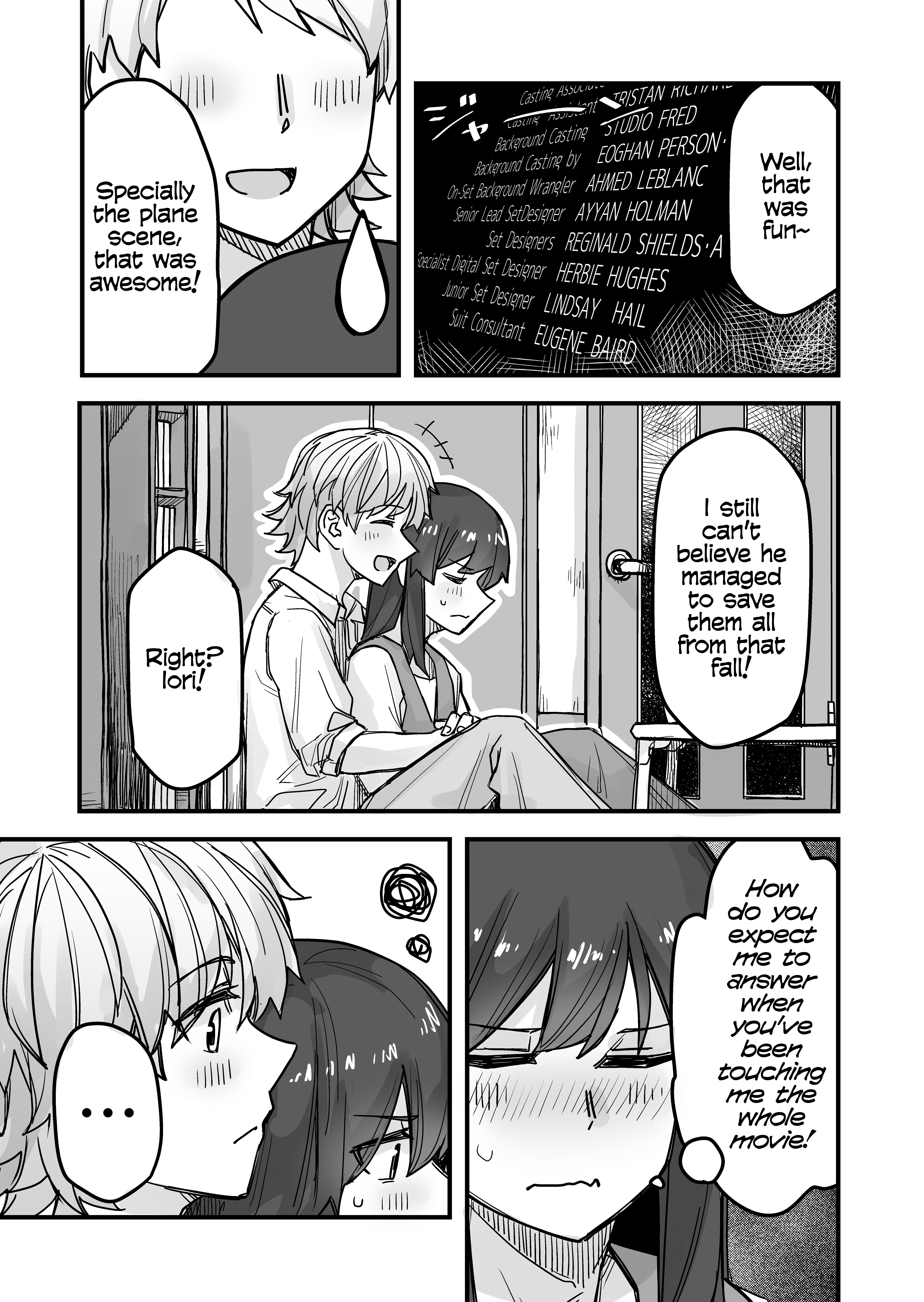 Halaman dari Ikemen Joshi to Josou Danshi Chapter 50