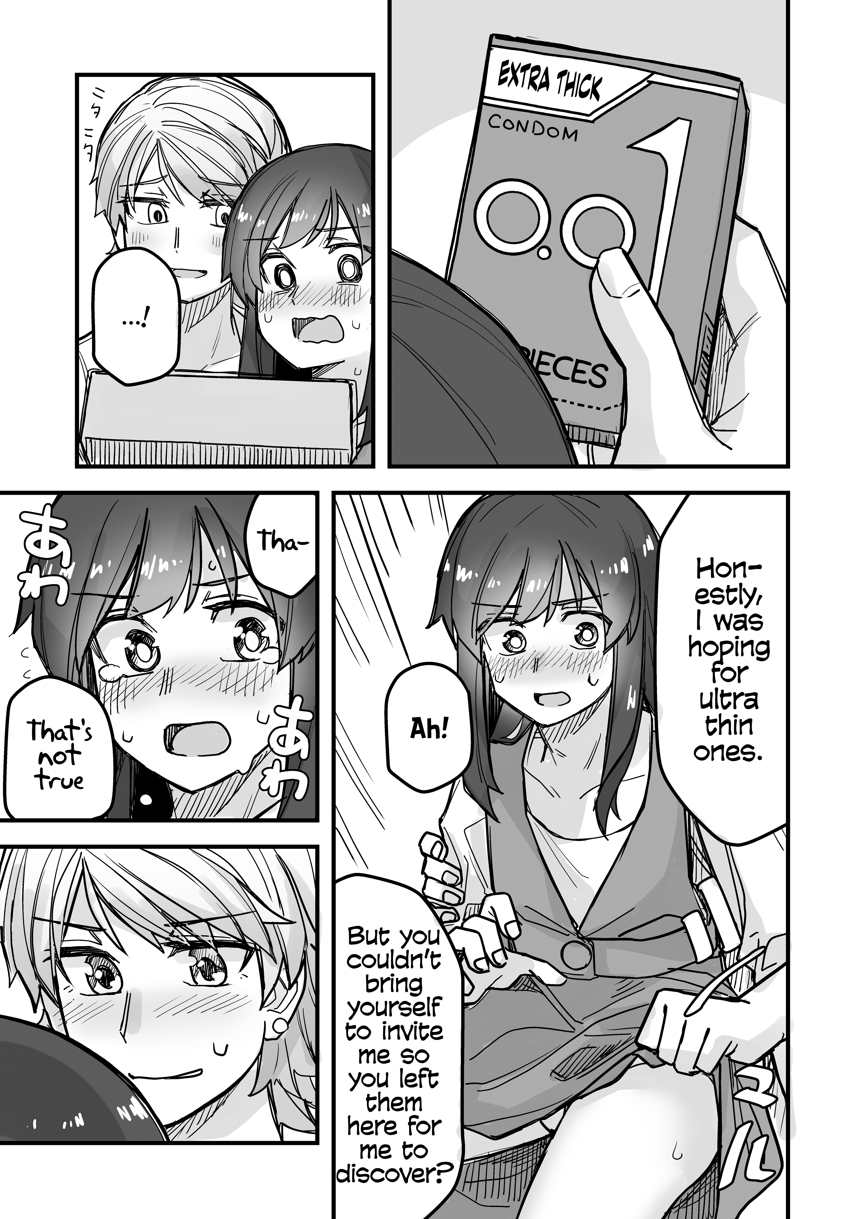 Halaman dari Ikemen Joshi to Josou Danshi Chapter 50