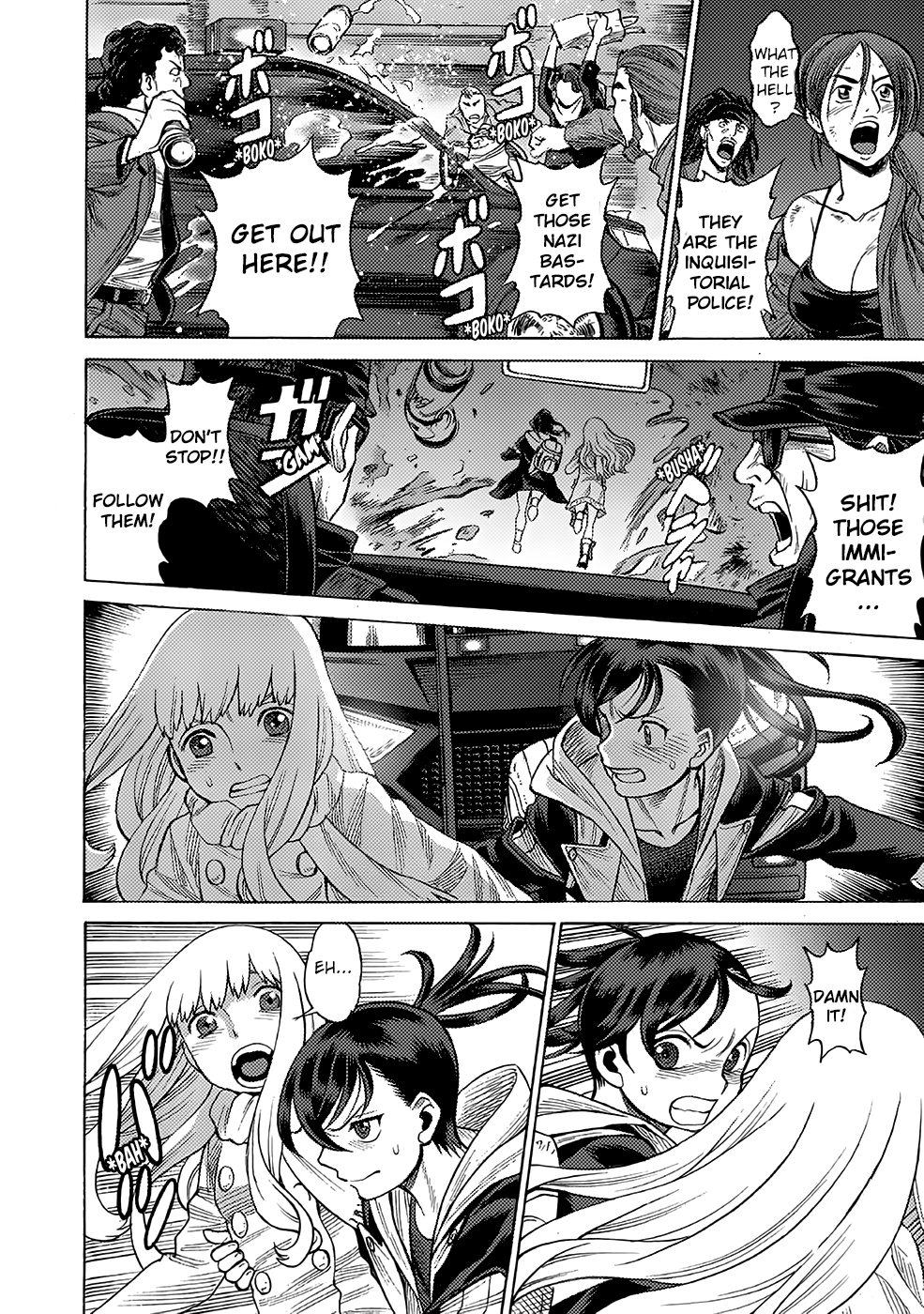 Halaman dari Dance in the Vampire Bund A.S.O. Chapter 9