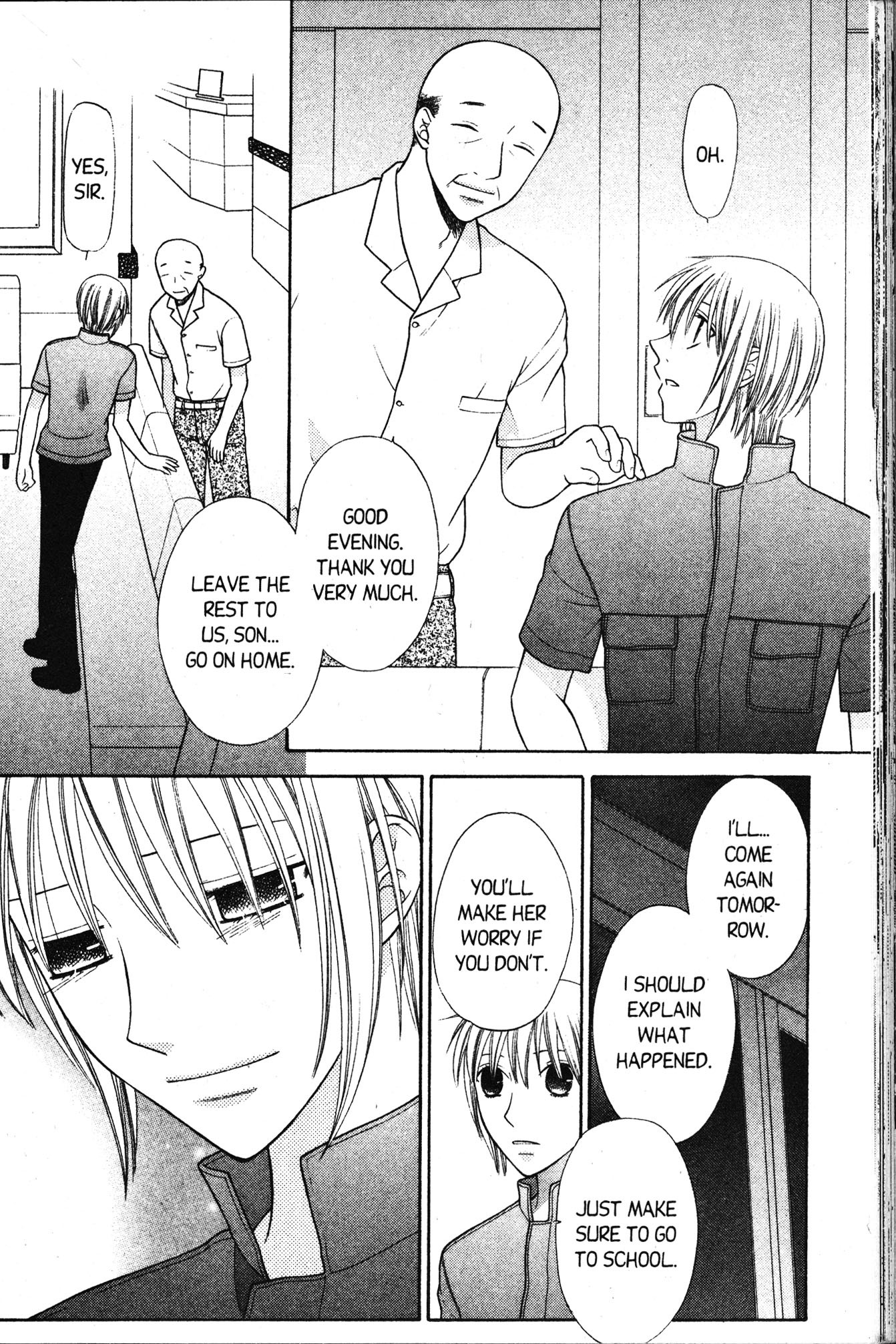 Halaman dari Fruits Basket Chapter 123