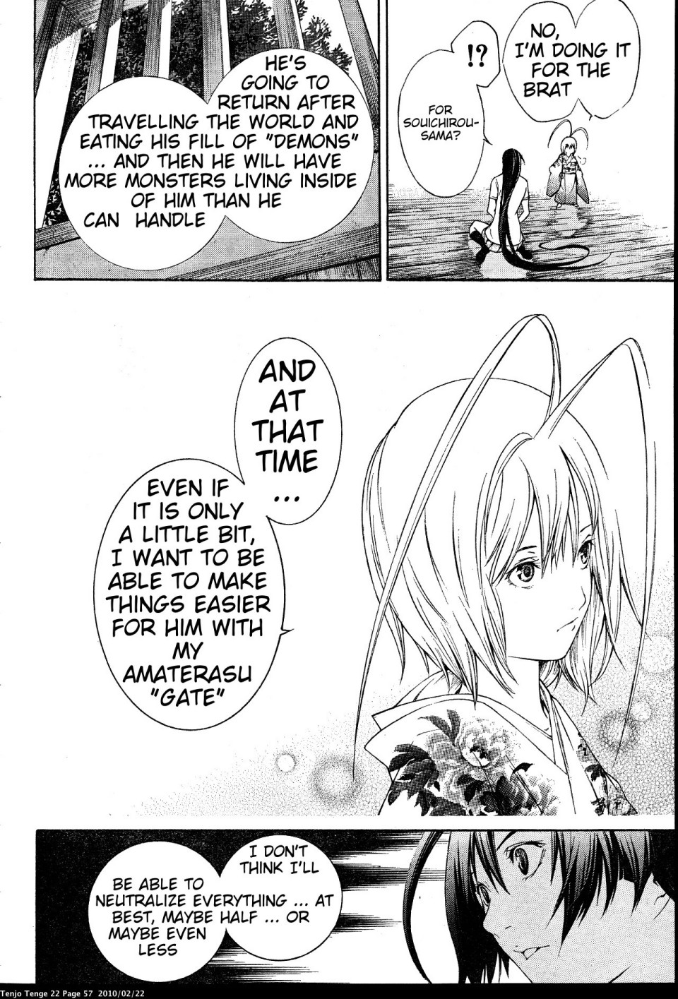 Halaman dari Tenjou Tenge Chapter 131