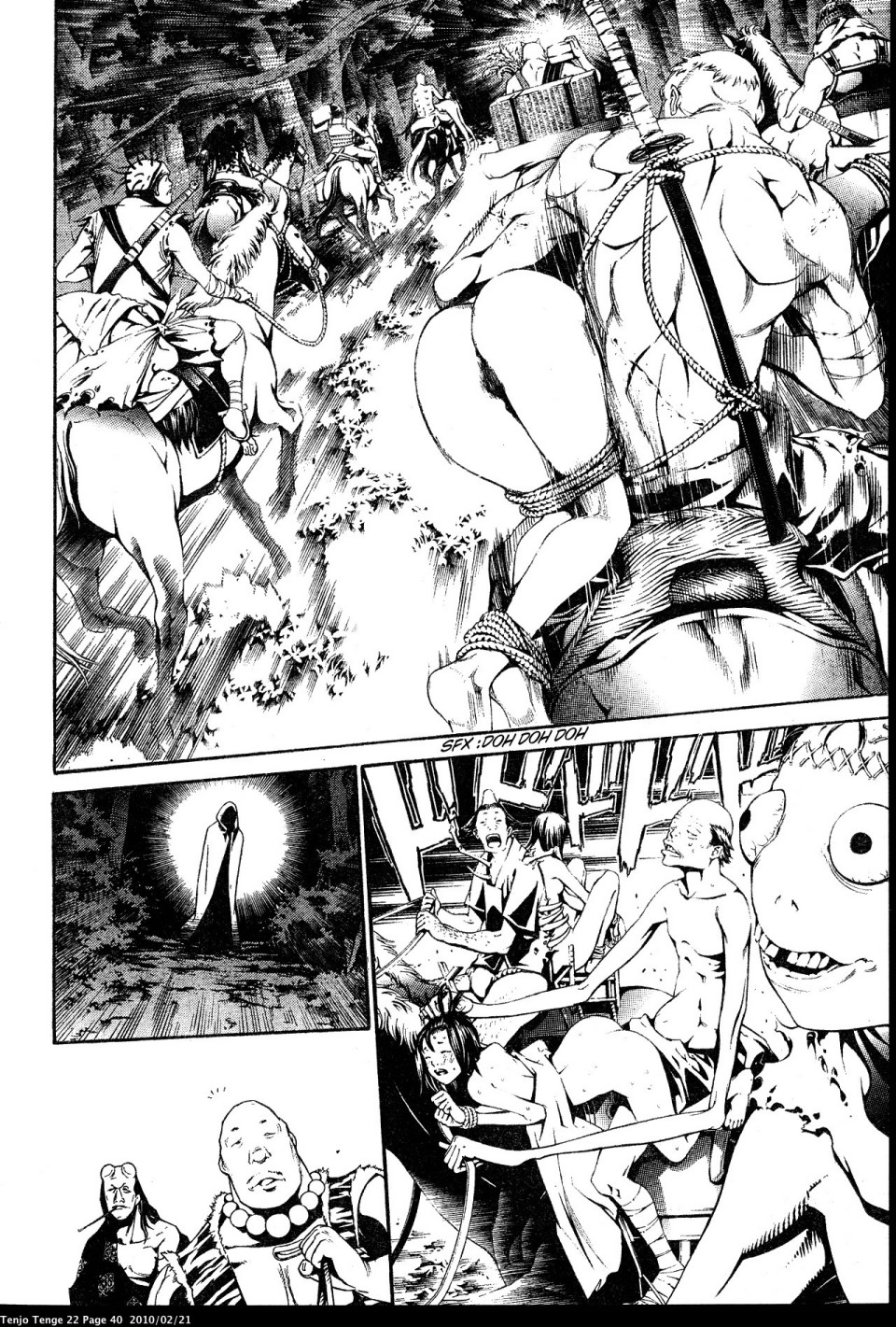 Halaman dari Tenjou Tenge Chapter 131