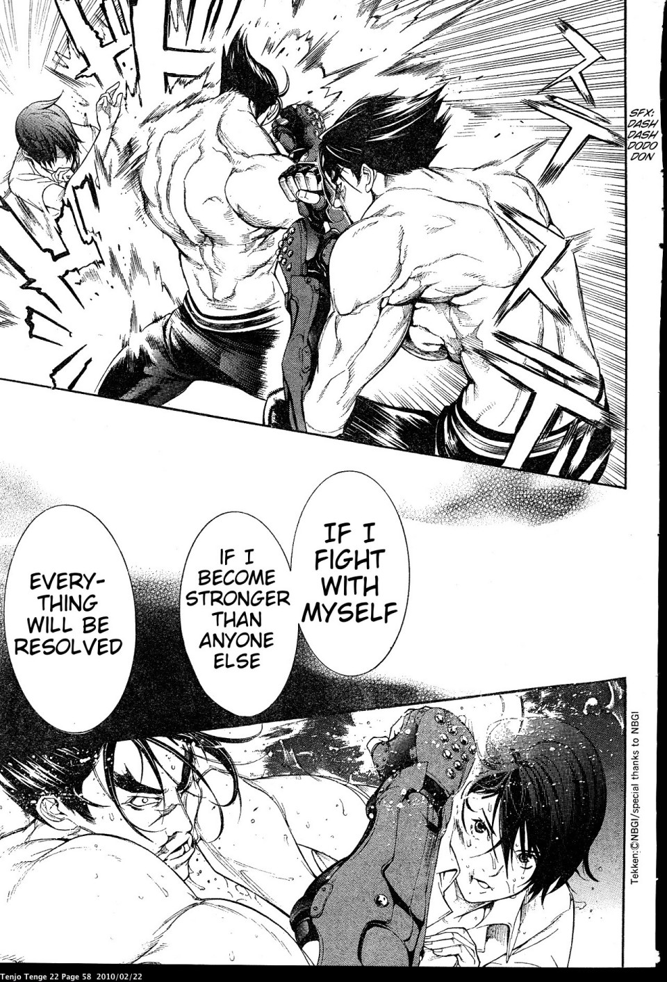 Halaman dari Tenjou Tenge Chapter 131