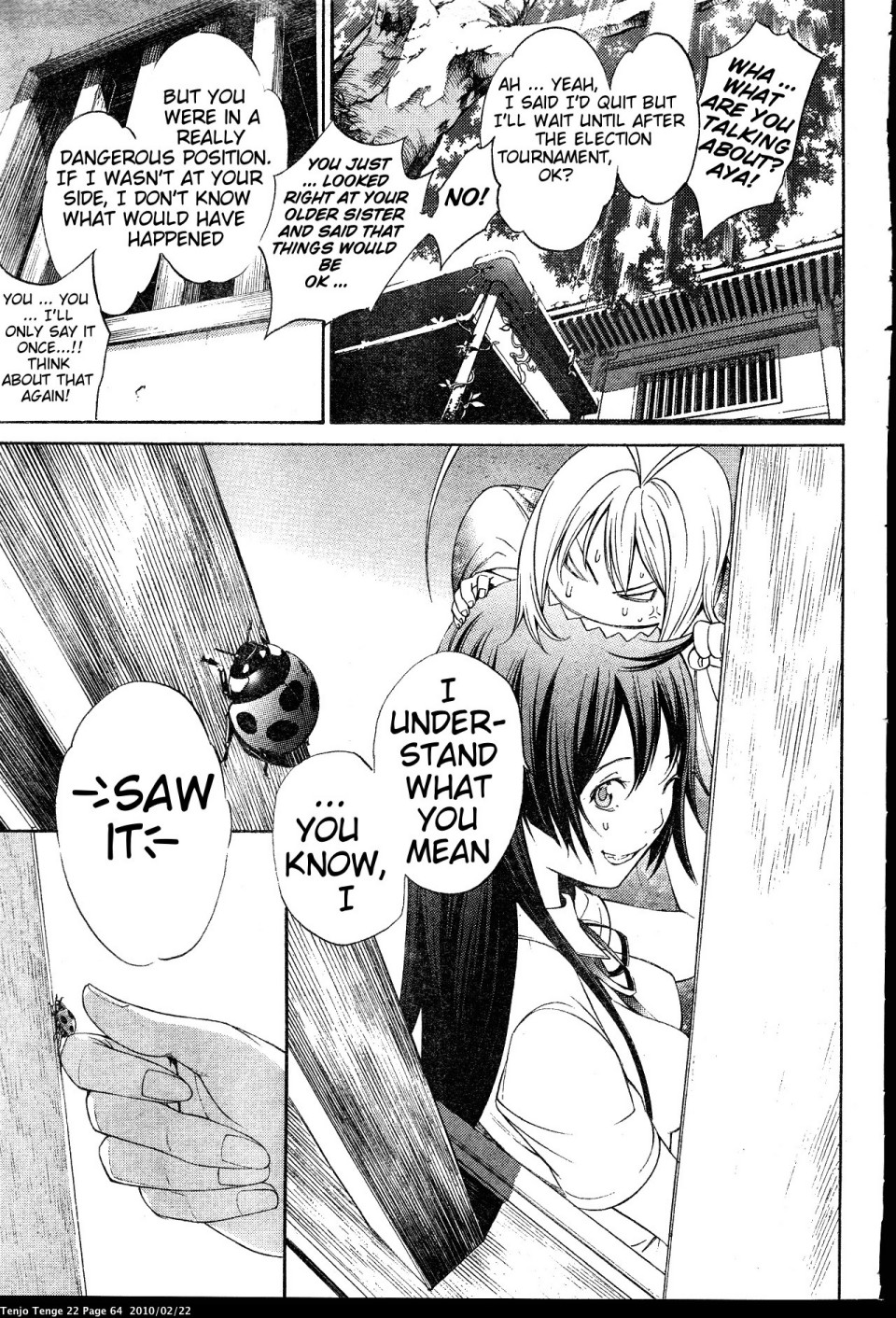 Halaman dari Tenjou Tenge Chapter 131