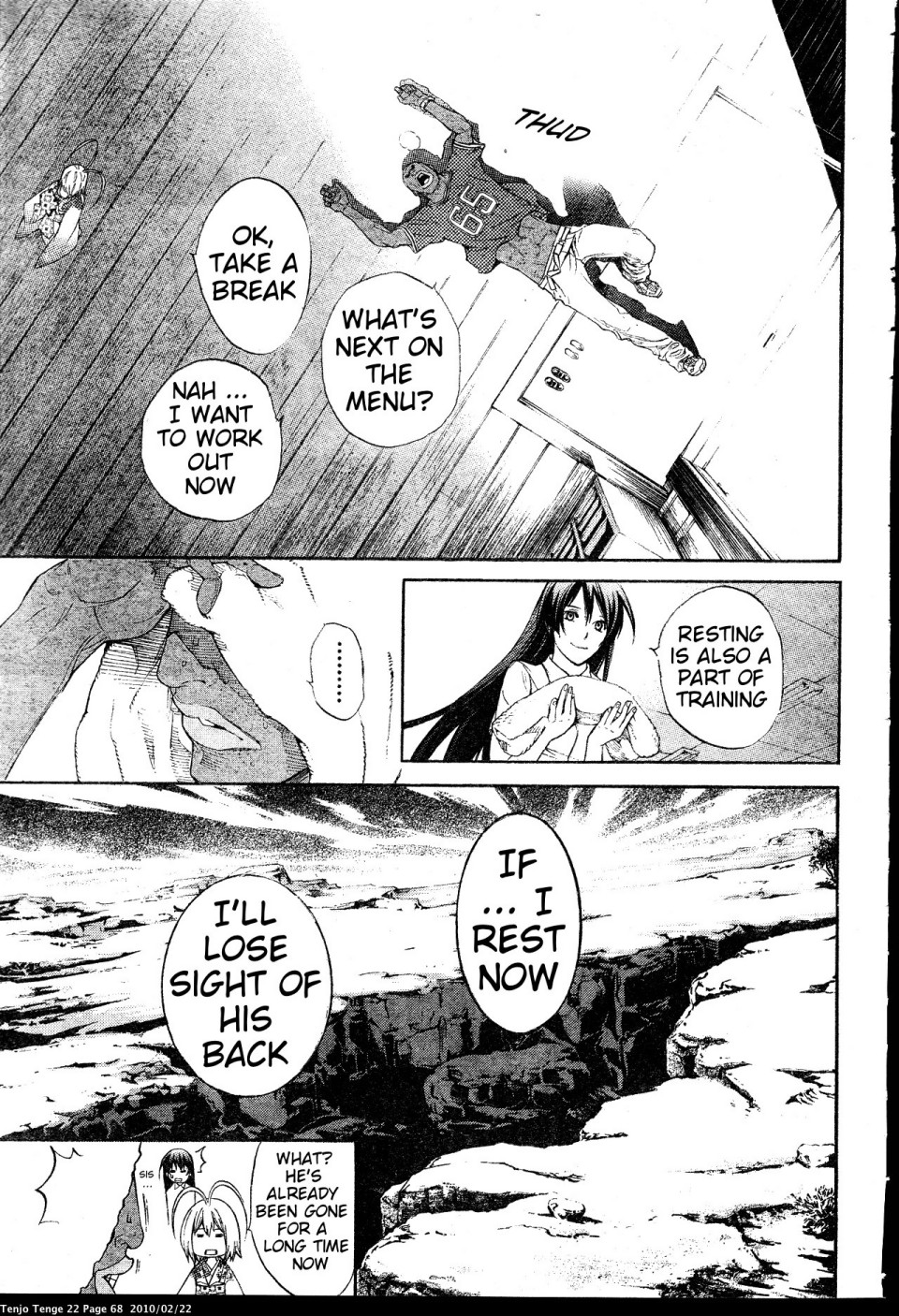 Halaman dari Tenjou Tenge Chapter 131