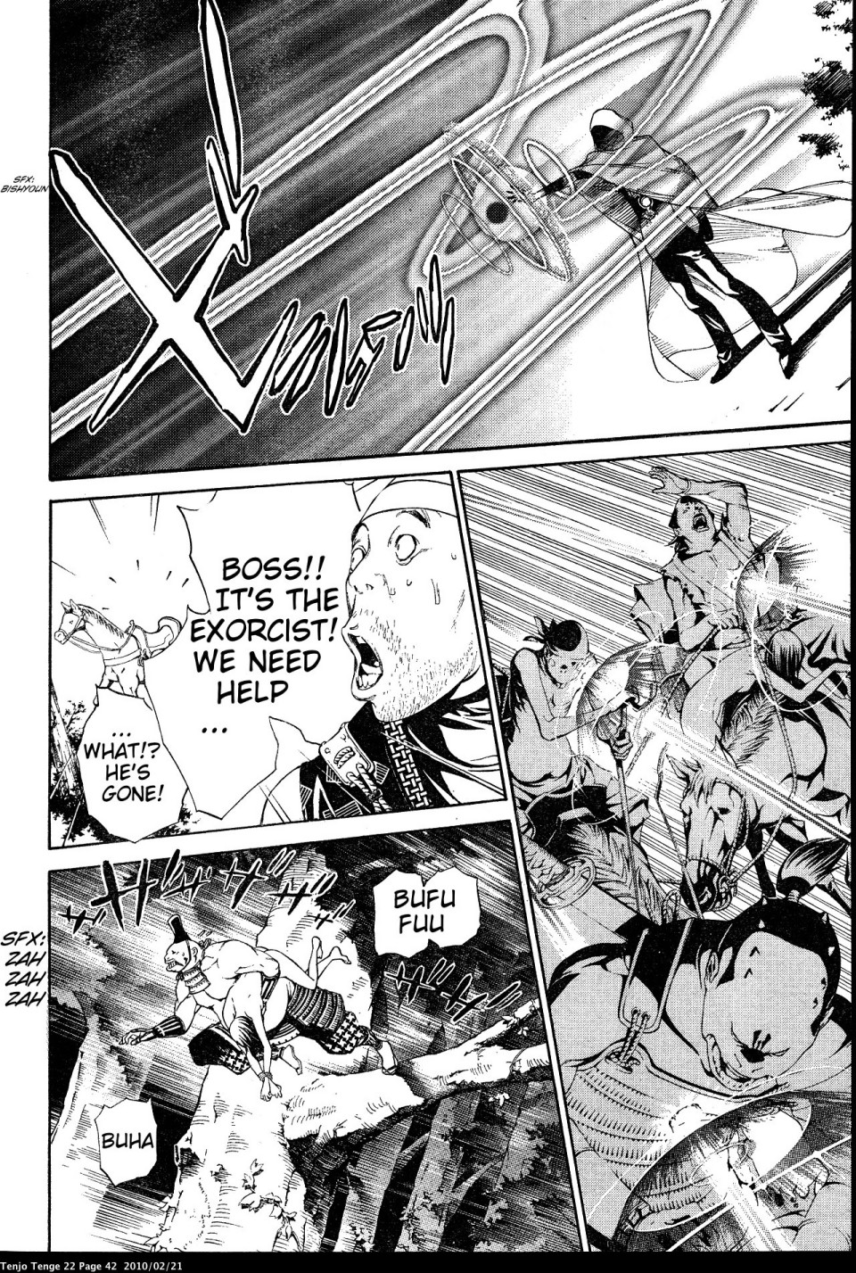 Halaman dari Tenjou Tenge Chapter 131