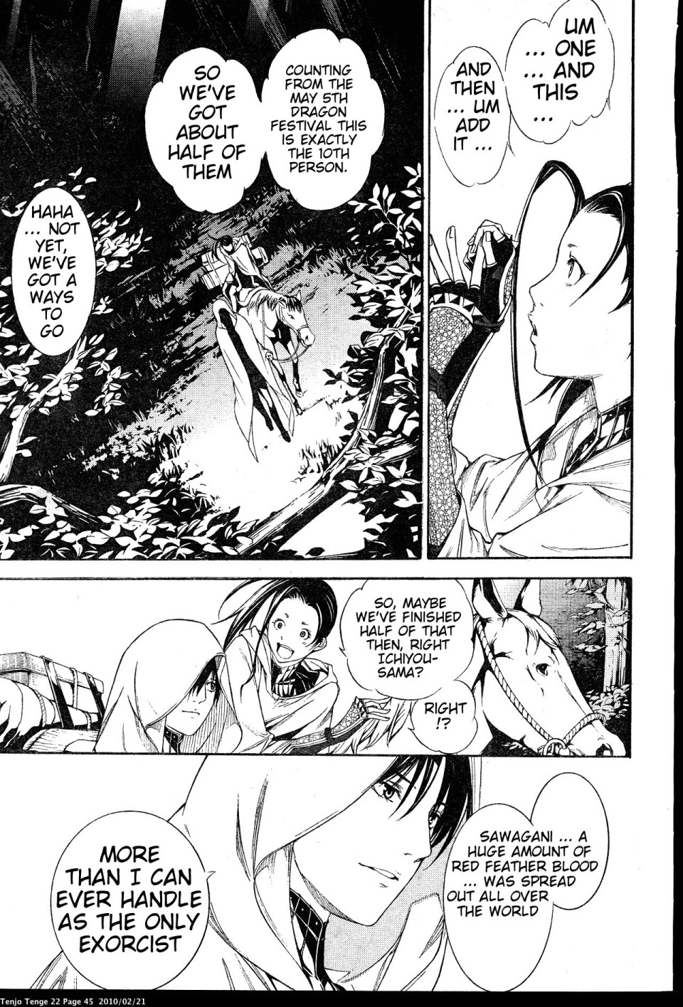 Halaman dari Tenjou Tenge Chapter 131