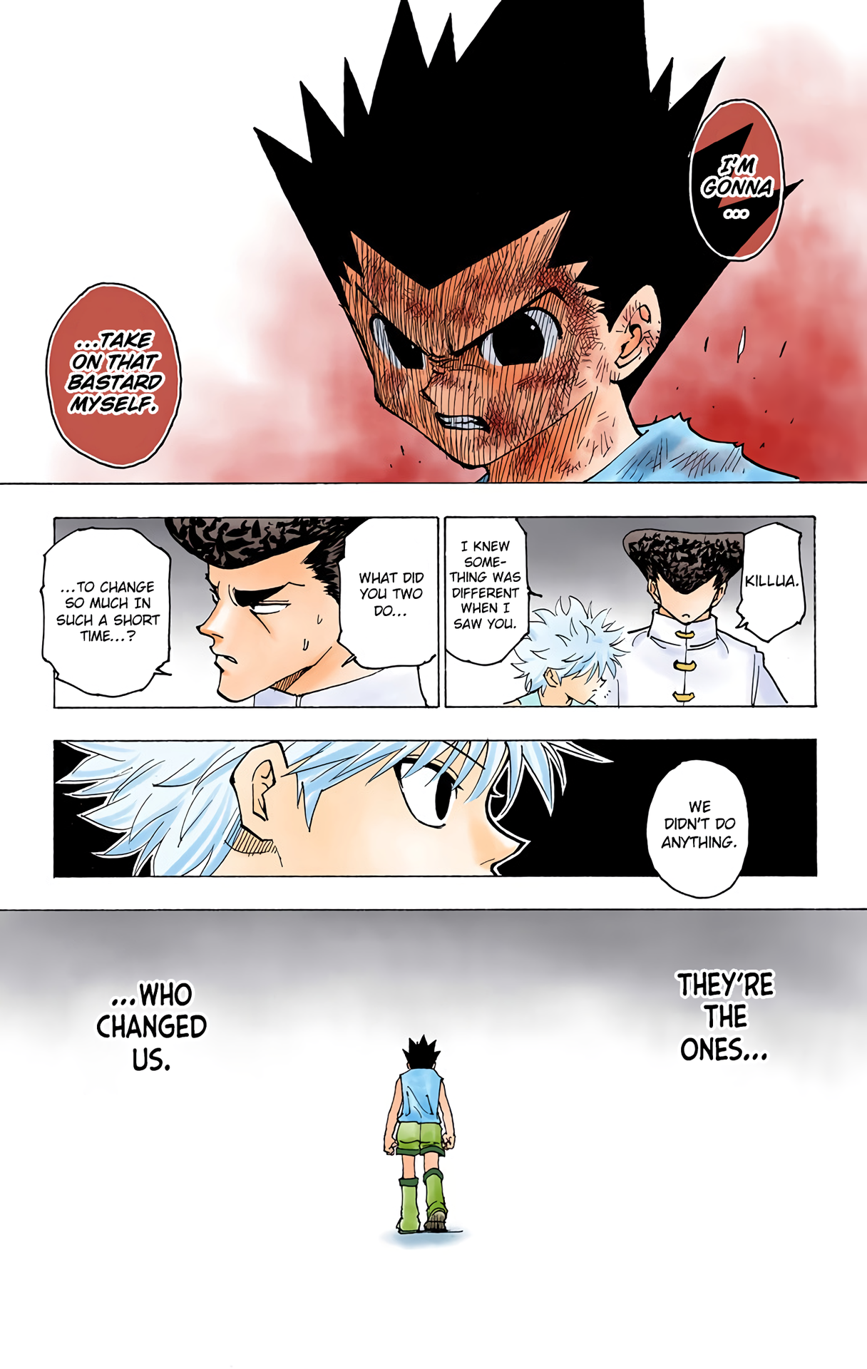 Halaman dari Hunter x Hunter (Official Colored) Chapter 222