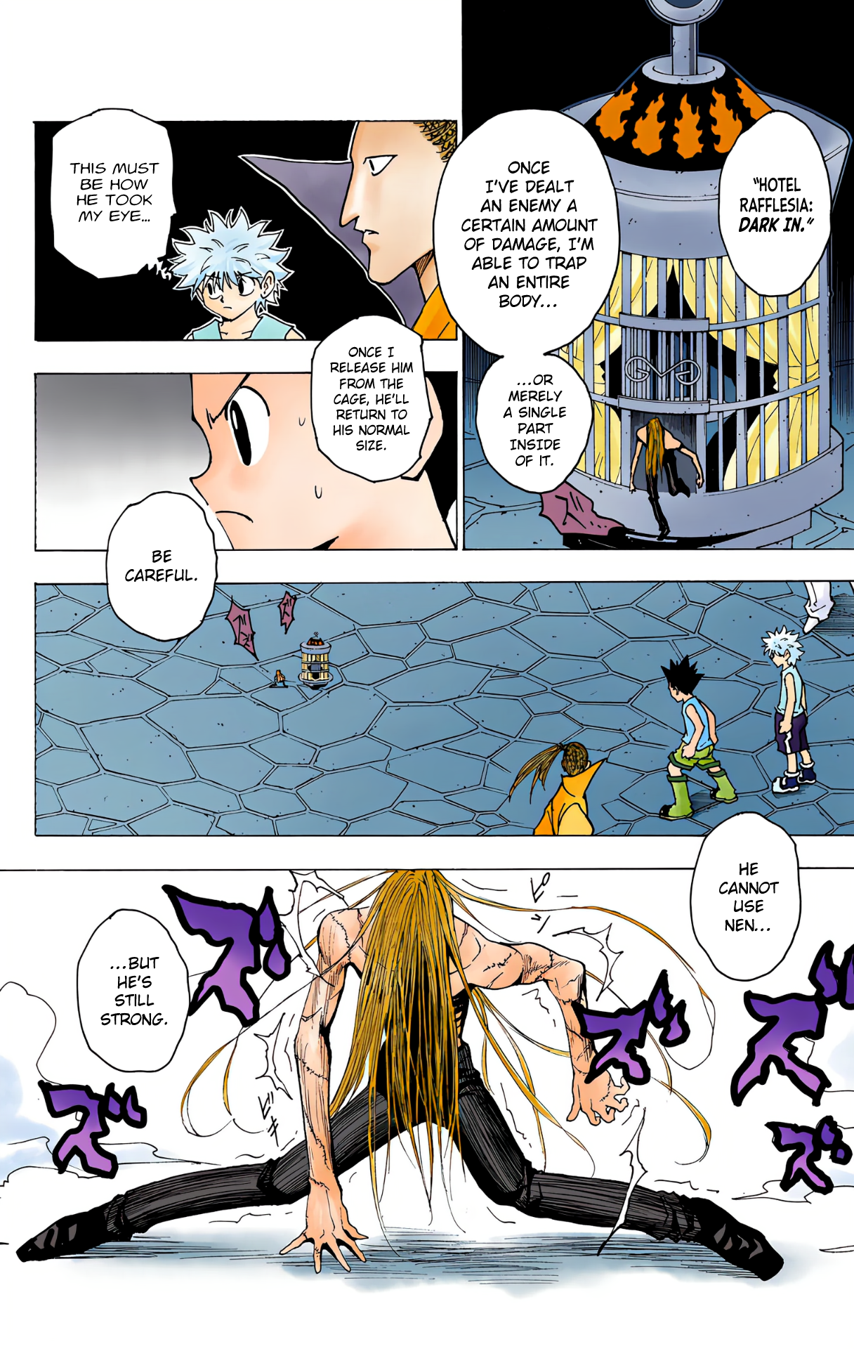 Halaman dari Hunter x Hunter (Official Colored) Chapter 222