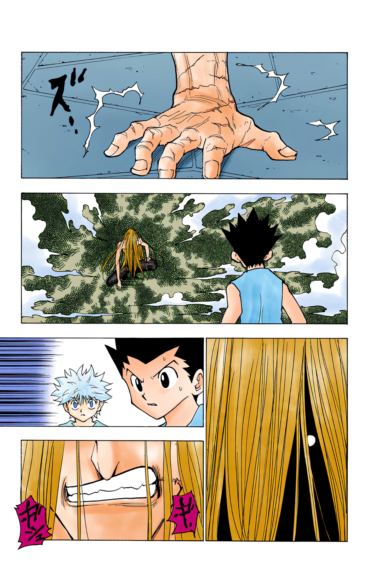 Halaman dari Hunter x Hunter (Official Colored) Chapter 222