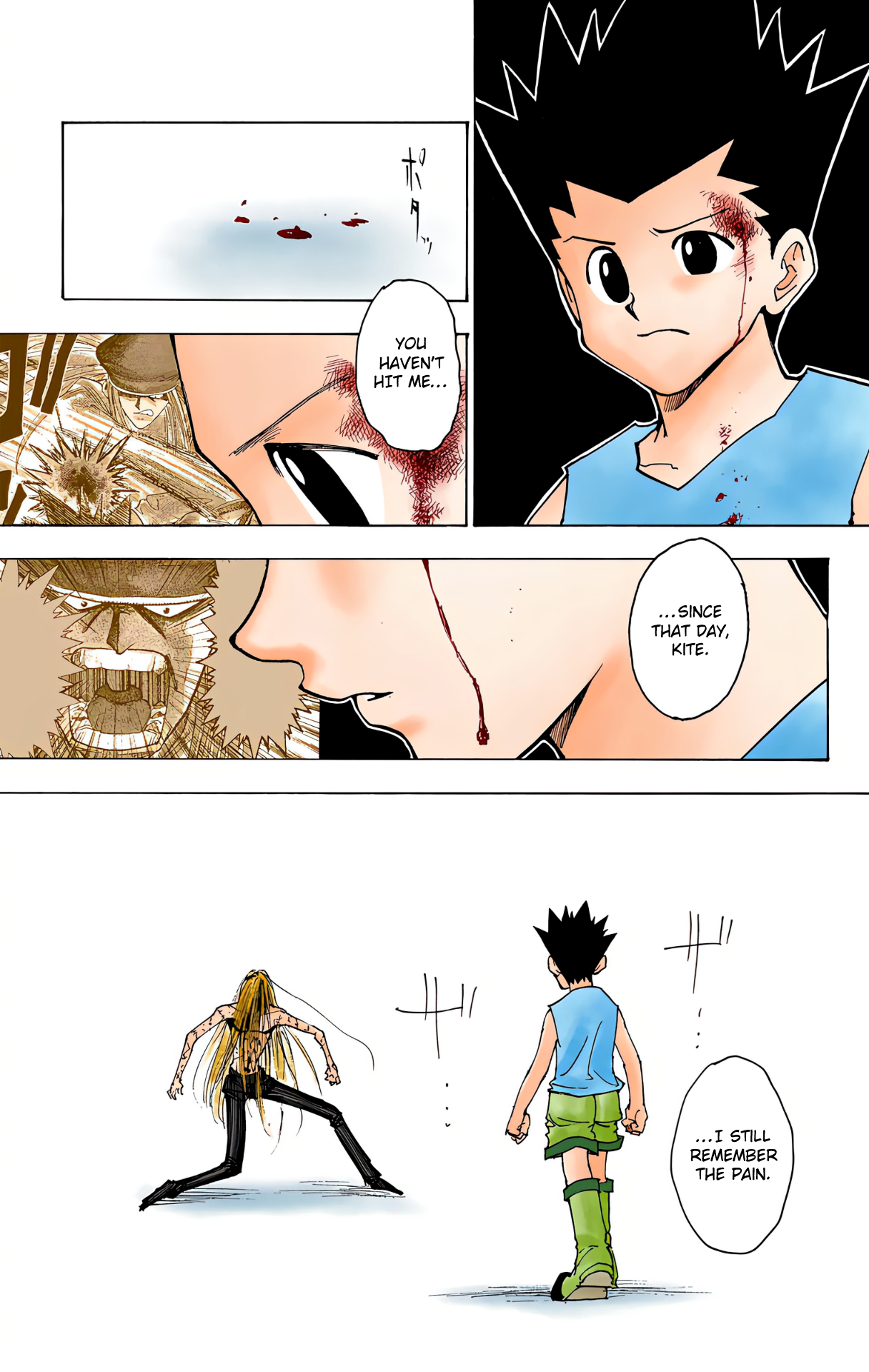 Halaman dari Hunter x Hunter (Official Colored) Chapter 222