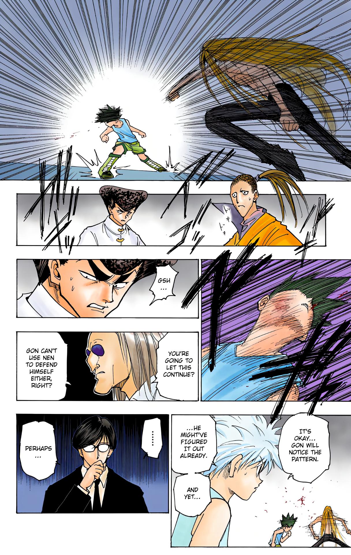 Halaman dari Hunter x Hunter (Official Colored) Chapter 222