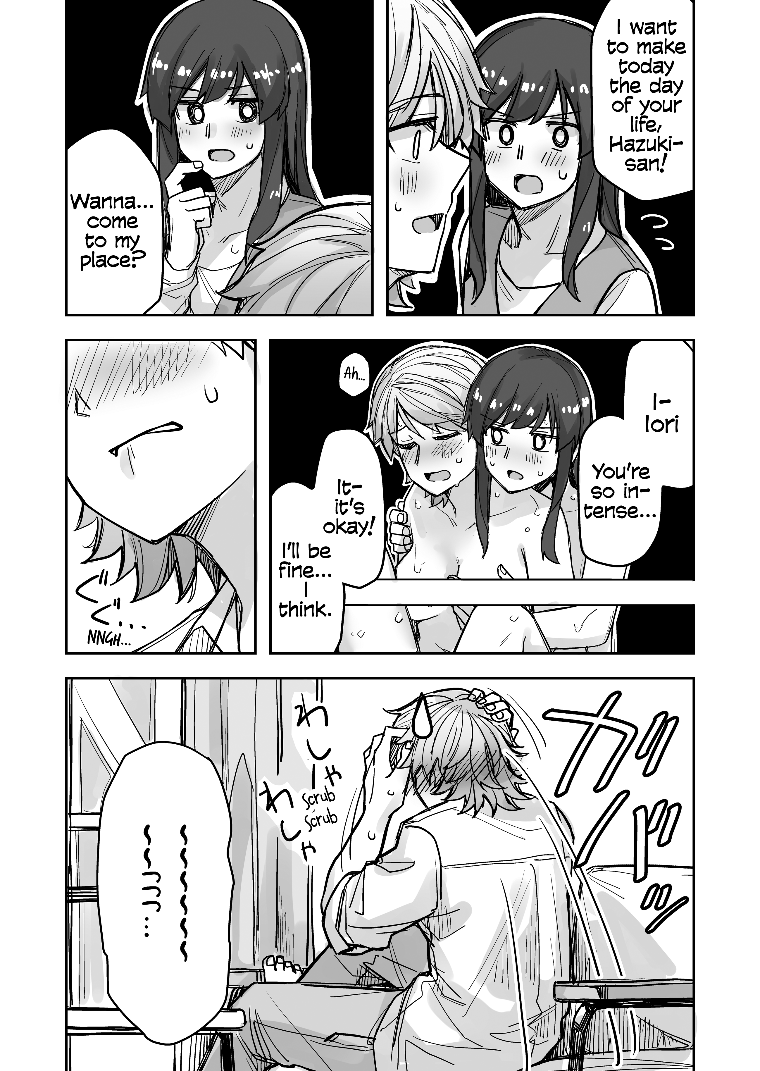 Halaman dari Ikemen Joshi to Josou Danshi Chapter 53