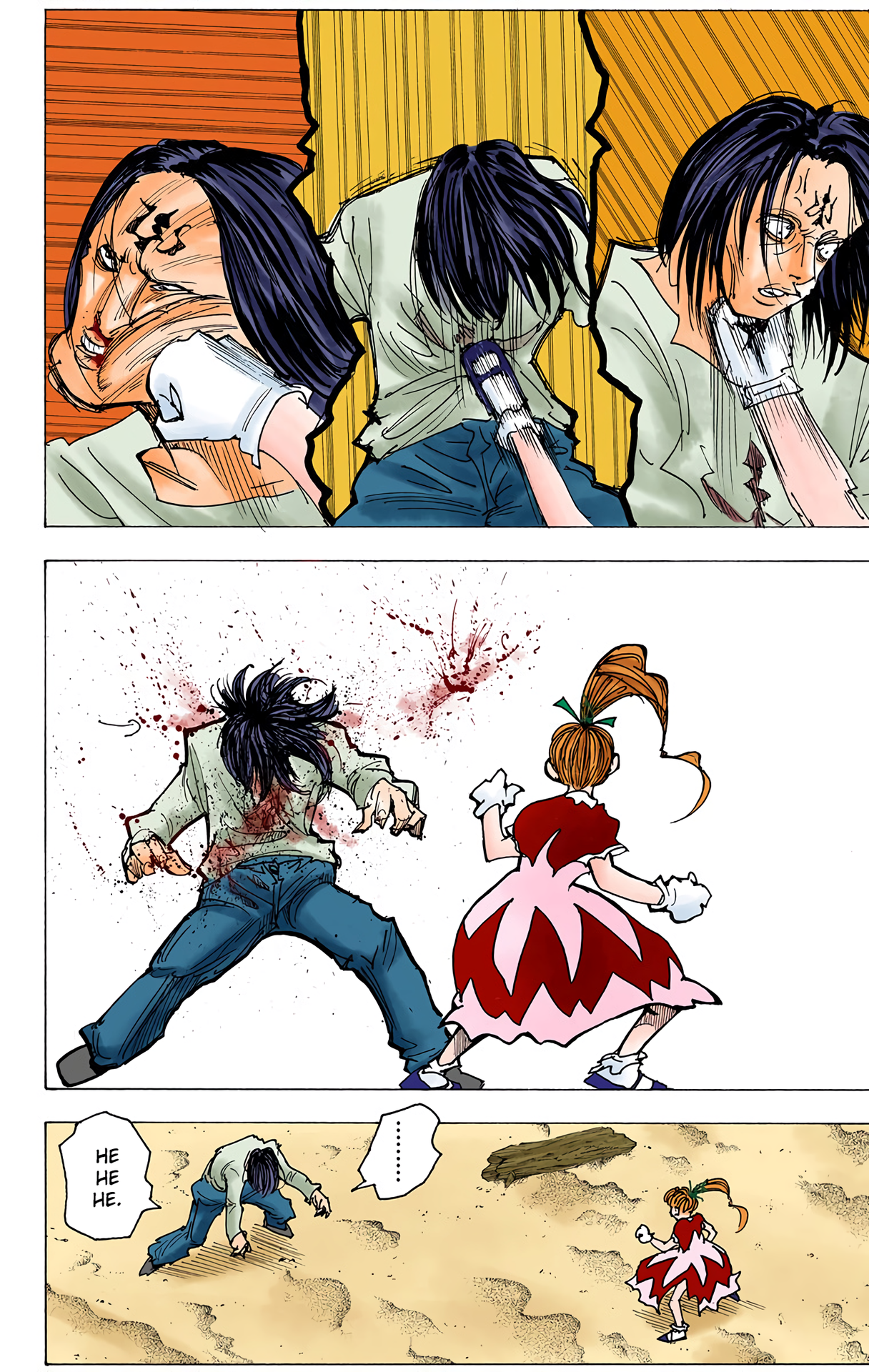 Halaman dari HUNTER x HUNTER (Official Colored) Chapter 177