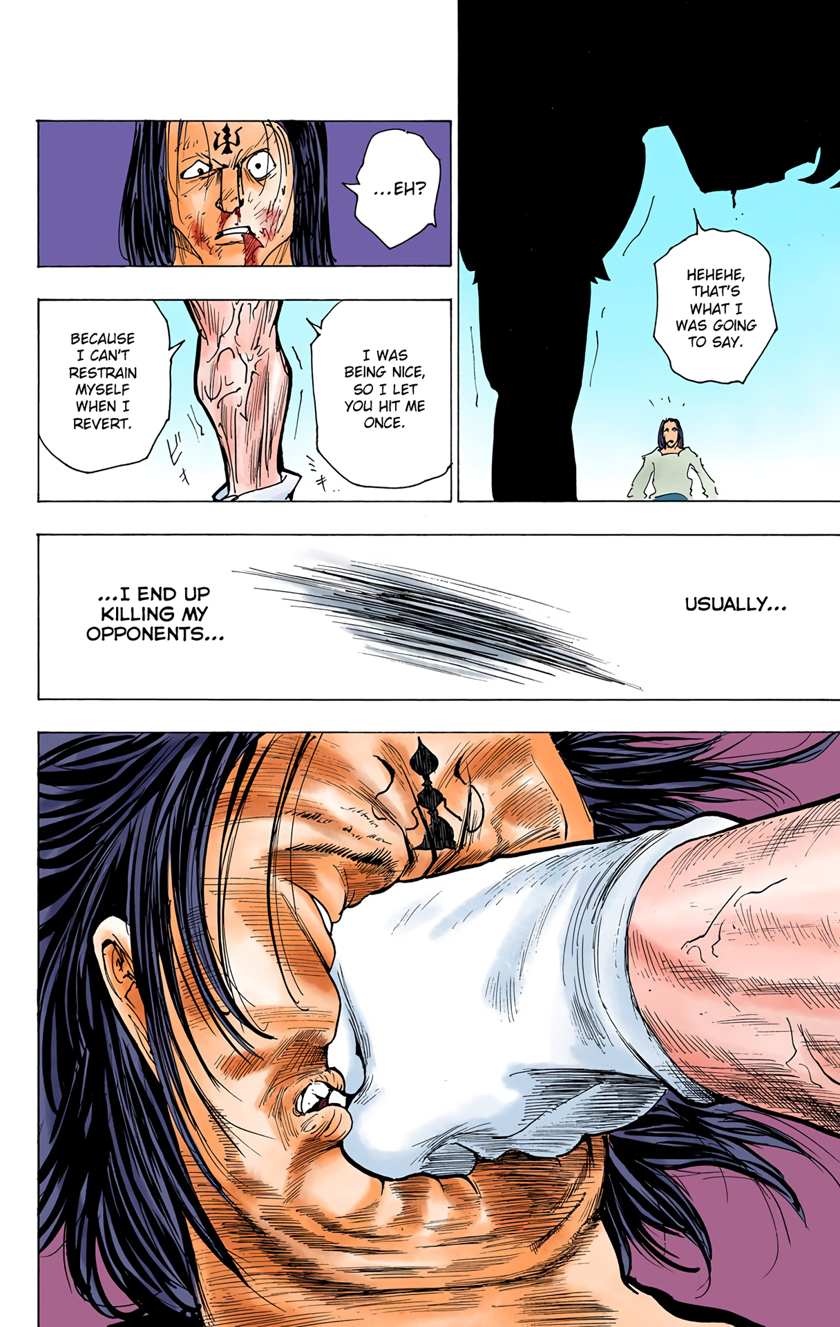 Halaman dari HUNTER x HUNTER (Official Colored) Chapter 177