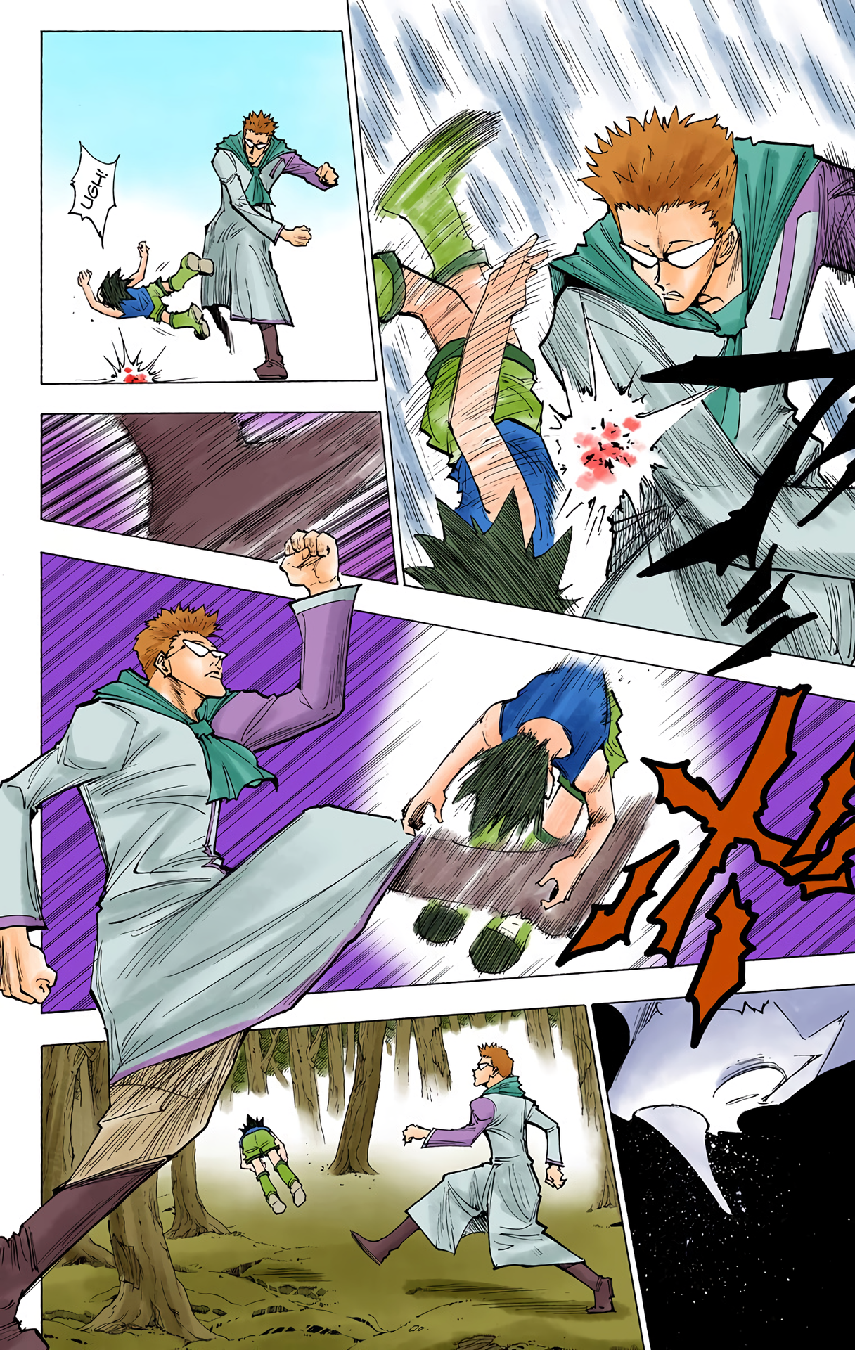 Halaman dari HUNTER x HUNTER (Official Colored) Chapter 177